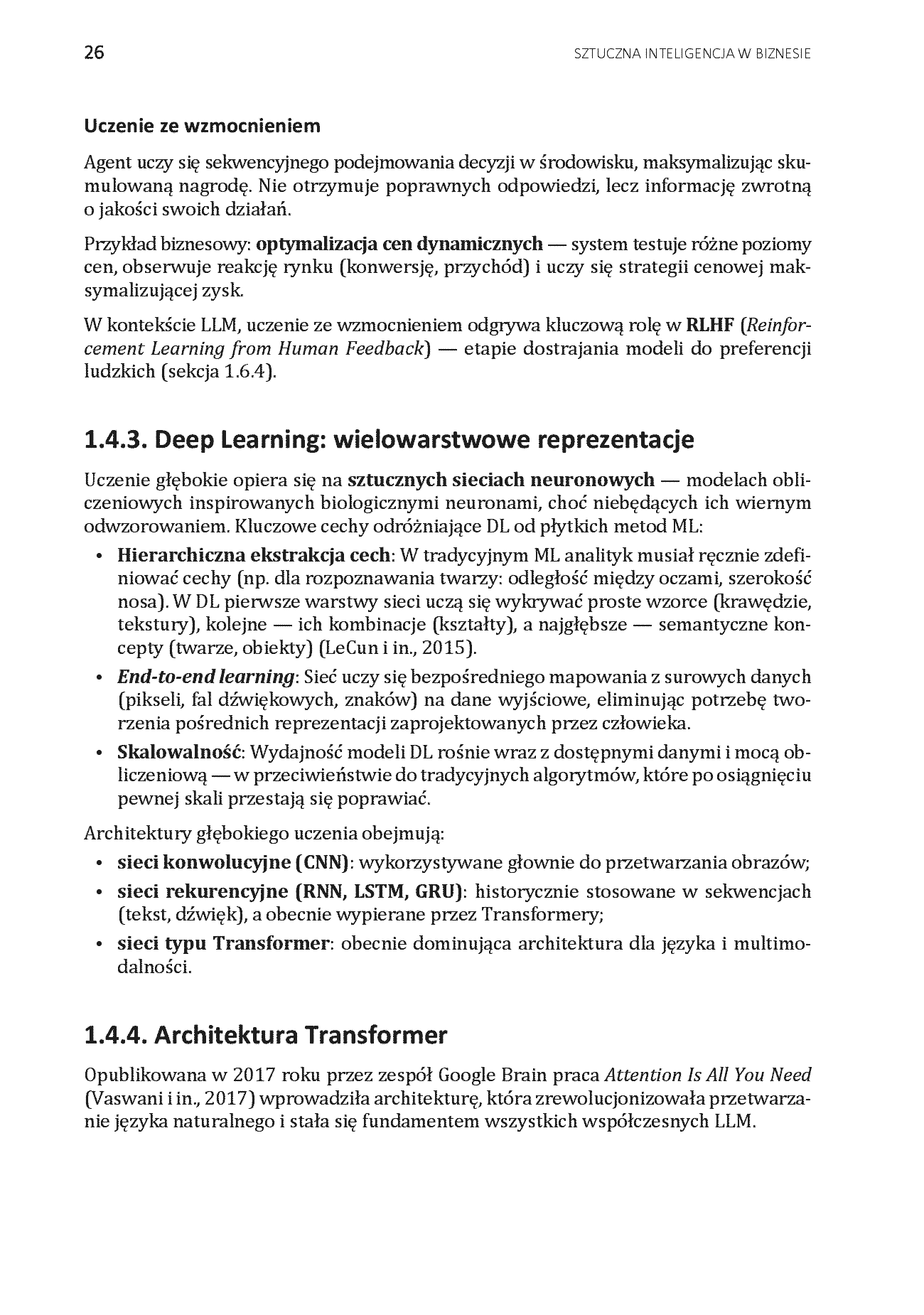 Fragment „Sztuczna inteligencja w biznesie. Praktyczny przewodnik po narzędziach AI” — strona 26 z 30