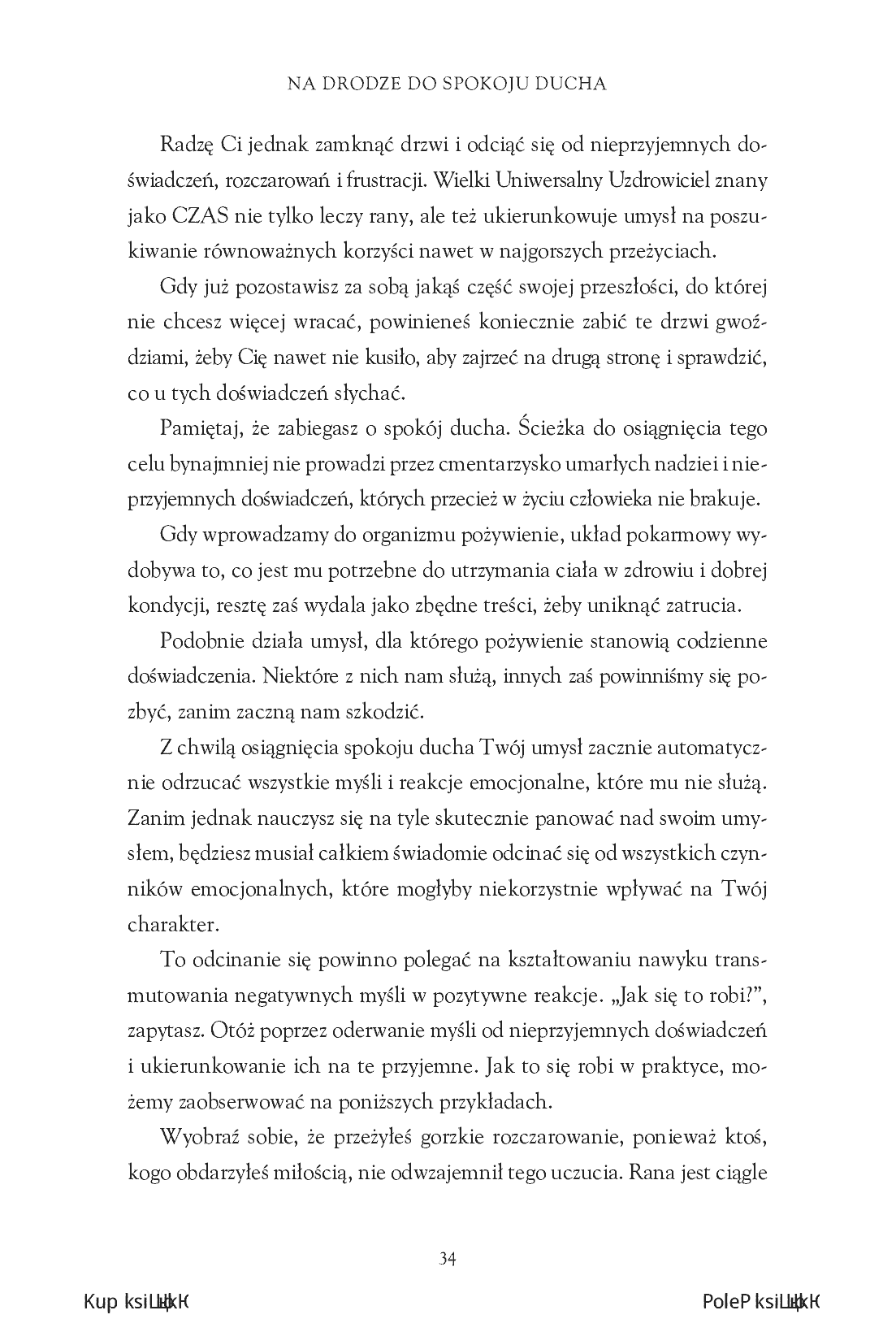 Fragment „Na drodze do spokoju ducha. Nauki Napoleona Hilla” — strona 6 z 18
