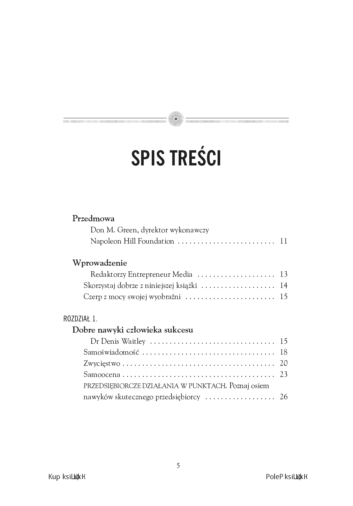 Fragment „Na drodze do sukcesu. Podążaj ścieżką wyznaczoną przez prekursora rozwoju osobistego” — strona 3 z 30