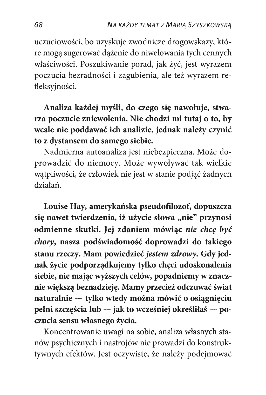 Fragment „Na każdy temat z Marią Szyszkowską” — strona 7 z 14