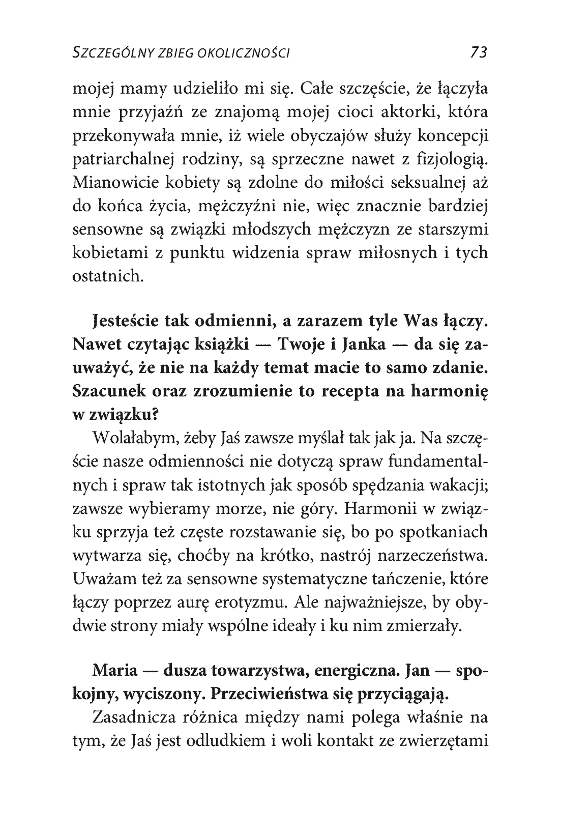 Fragment „Na każdy temat z Marią Szyszkowską” — strona 12 z 14