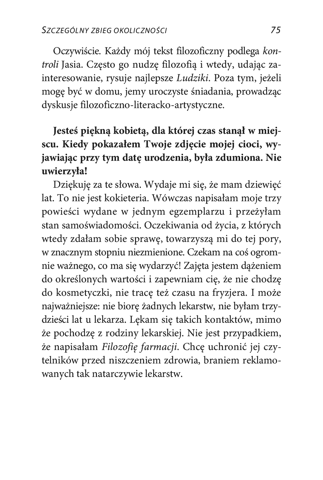 Fragment „Na każdy temat z Marią Szyszkowską” — strona 14 z 14