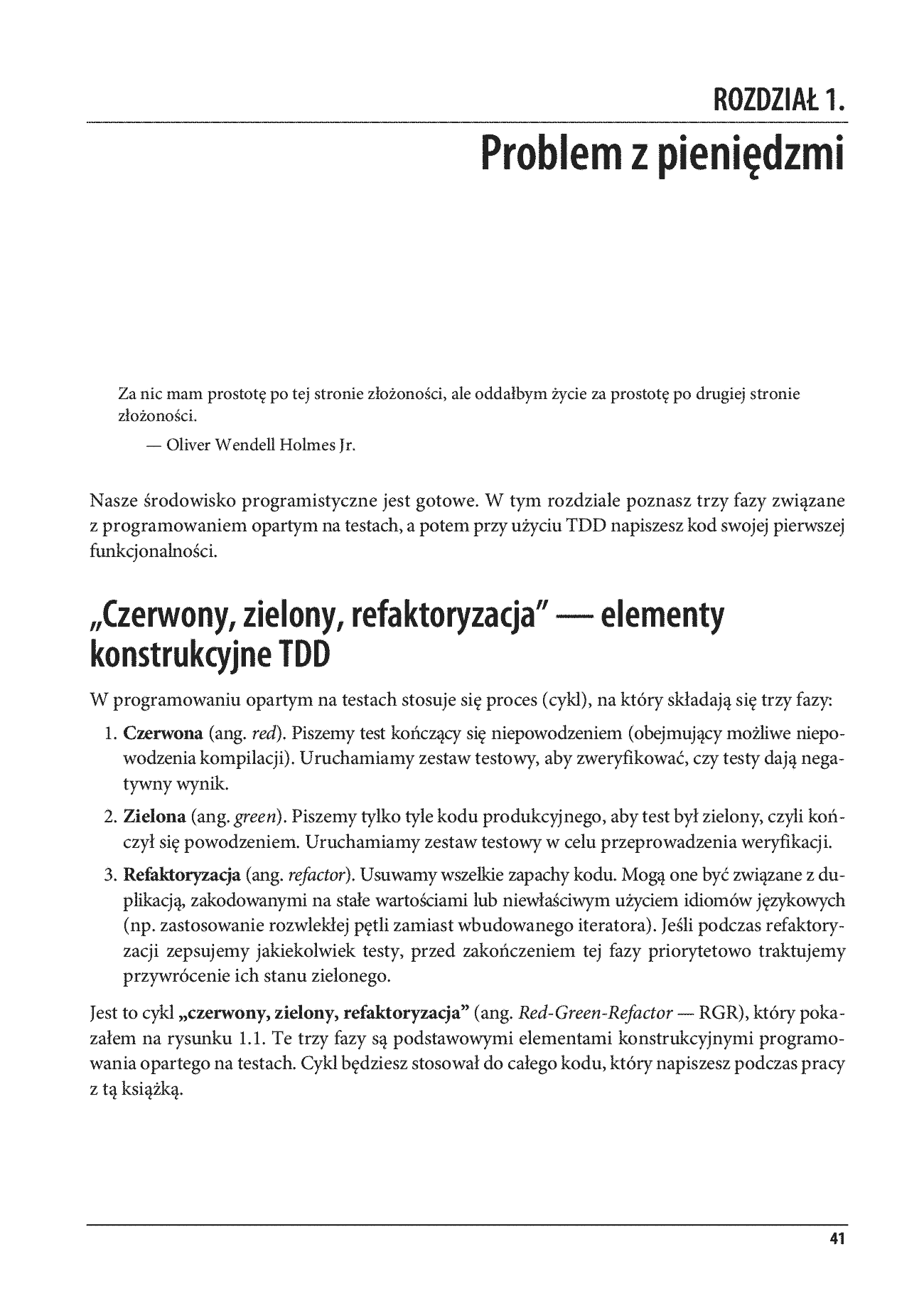 Fragment „Nauka programowania opartego na testach. Jak pisać przejrzysty kod w kilku językach programowania” — strona 9 z 26