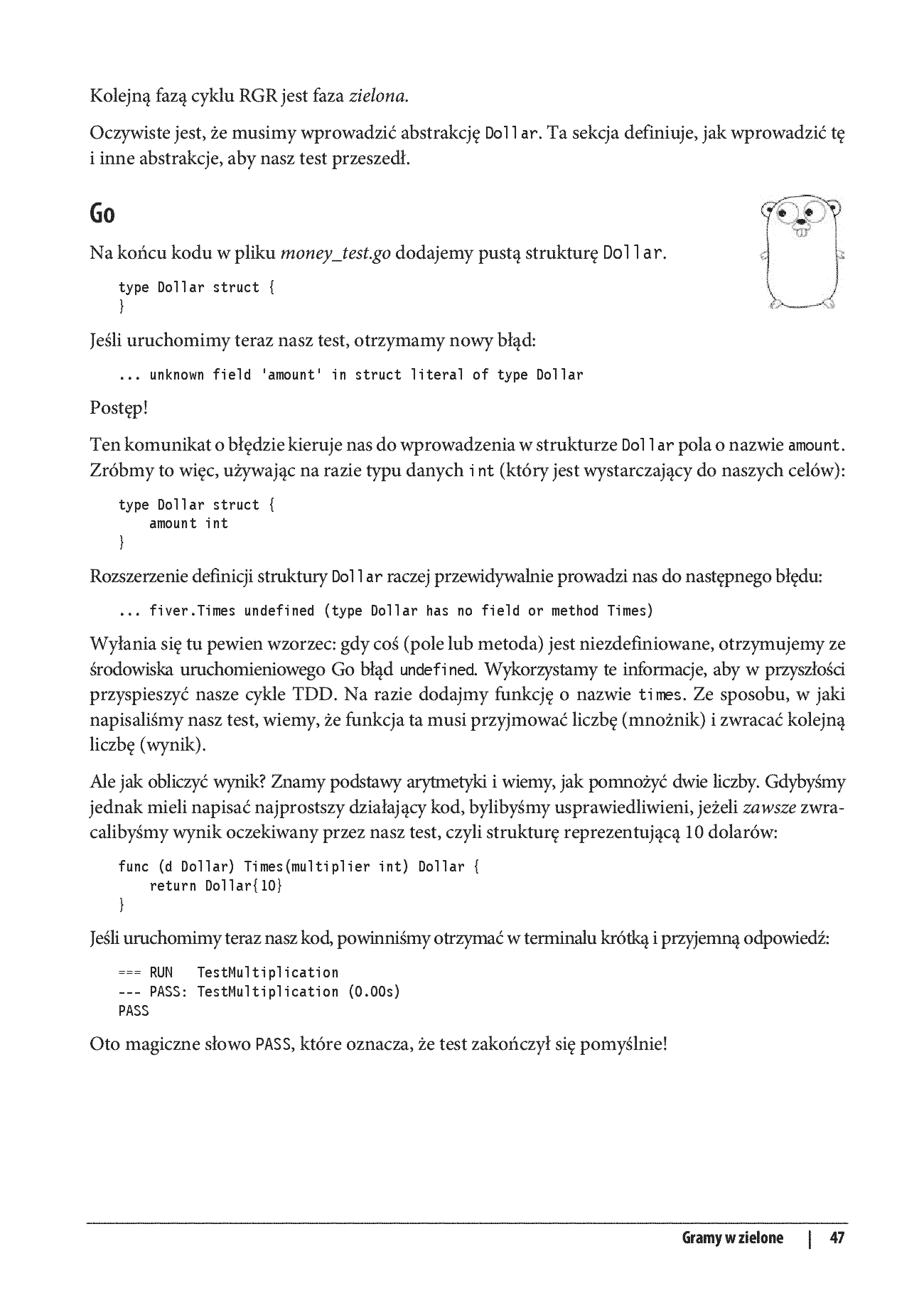 Fragment „Nauka programowania opartego na testach. Jak pisać przejrzysty kod w kilku językach programowania” — strona 15 z 26