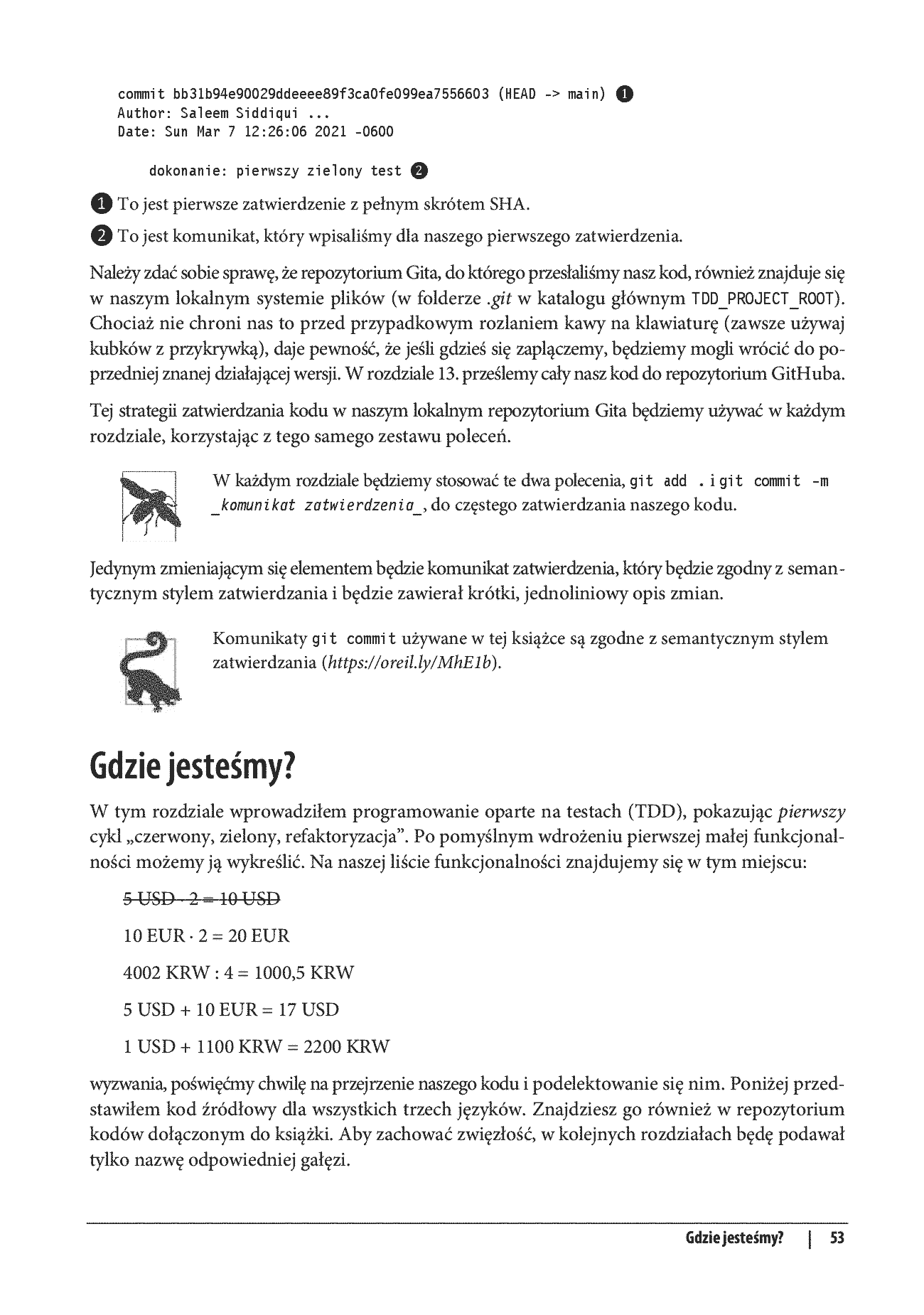 Fragment „Nauka programowania opartego na testach. Jak pisać przejrzysty kod w kilku językach programowania” — strona 21 z 26