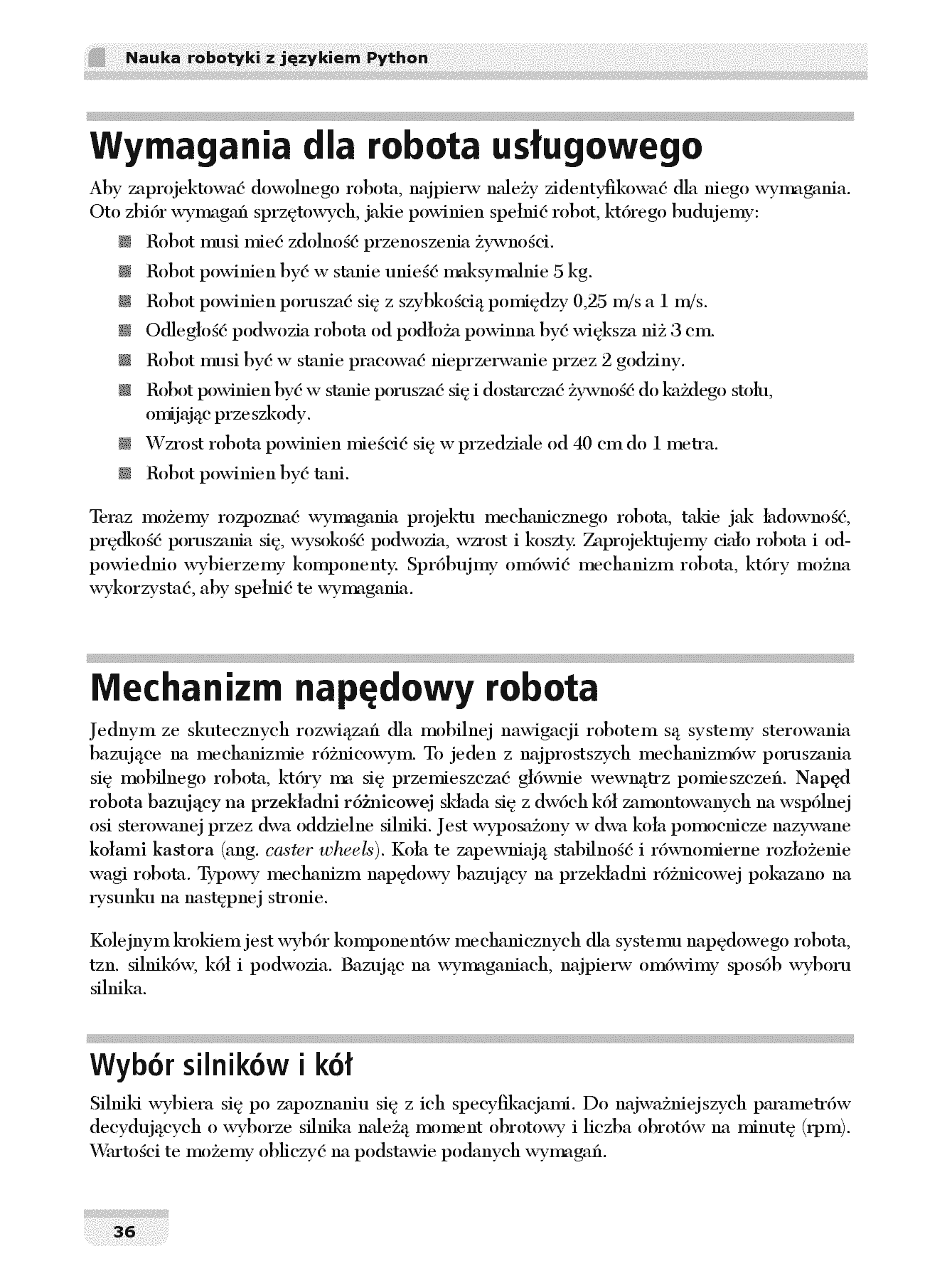 Fragment „Nauka robotyki z językiem Python” — strona 10 z 30