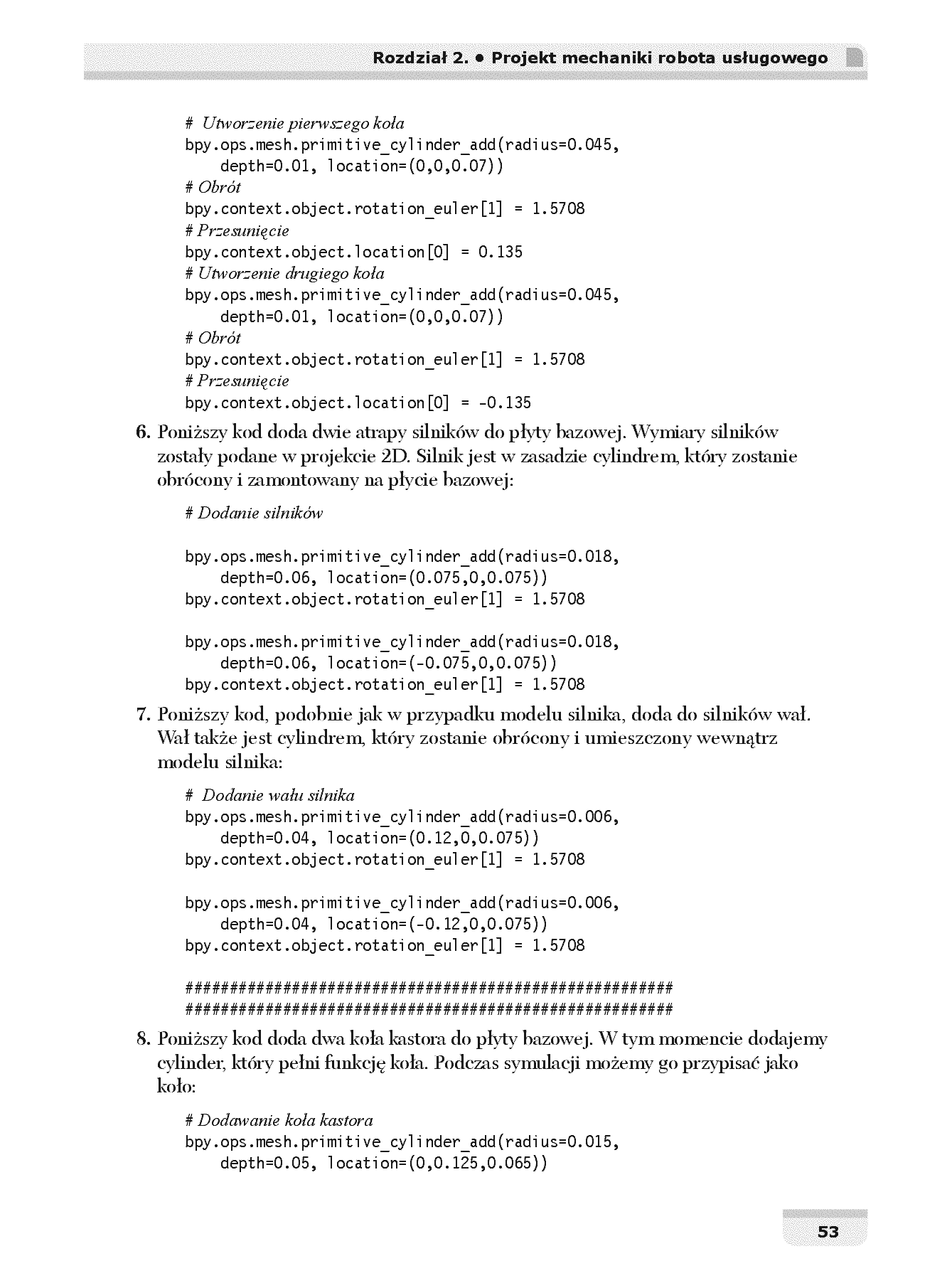 Fragment „Nauka robotyki z językiem Python” — strona 27 z 30