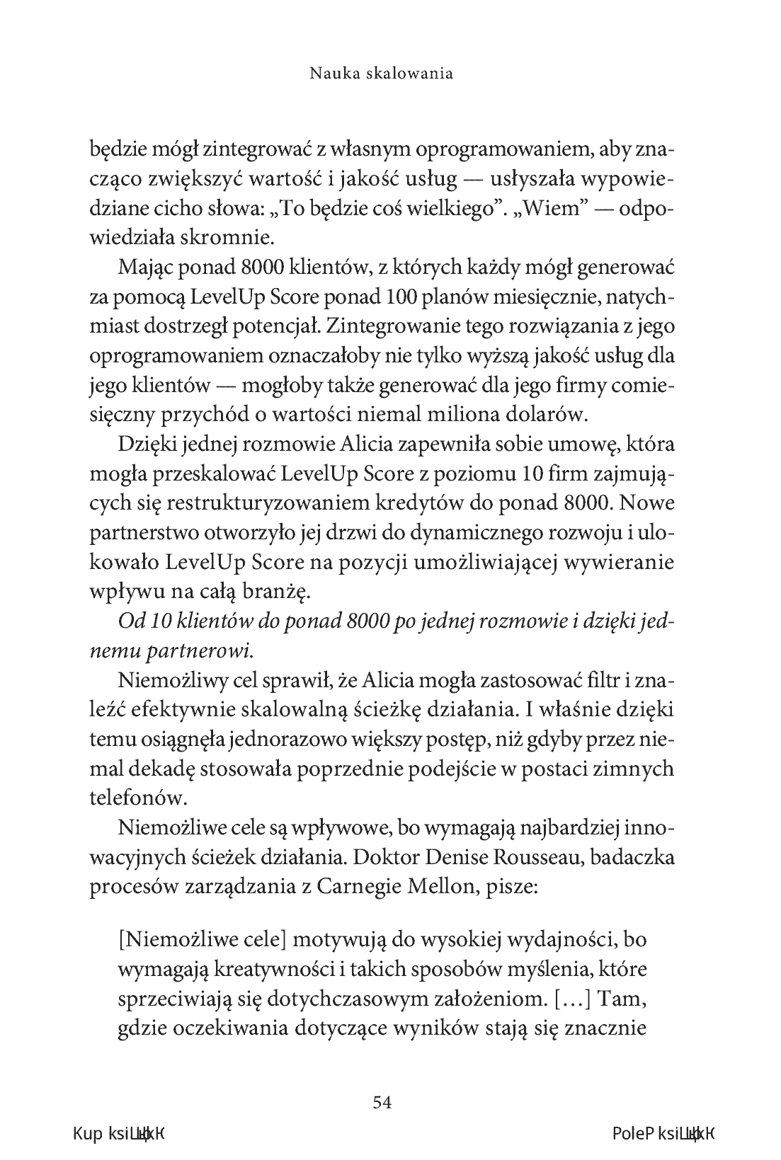 Fragment „Nauka skalowania. Rozwiń firmę bardziej i szybciej, niż uważałeś to za możliwe” — strona 12 z 30