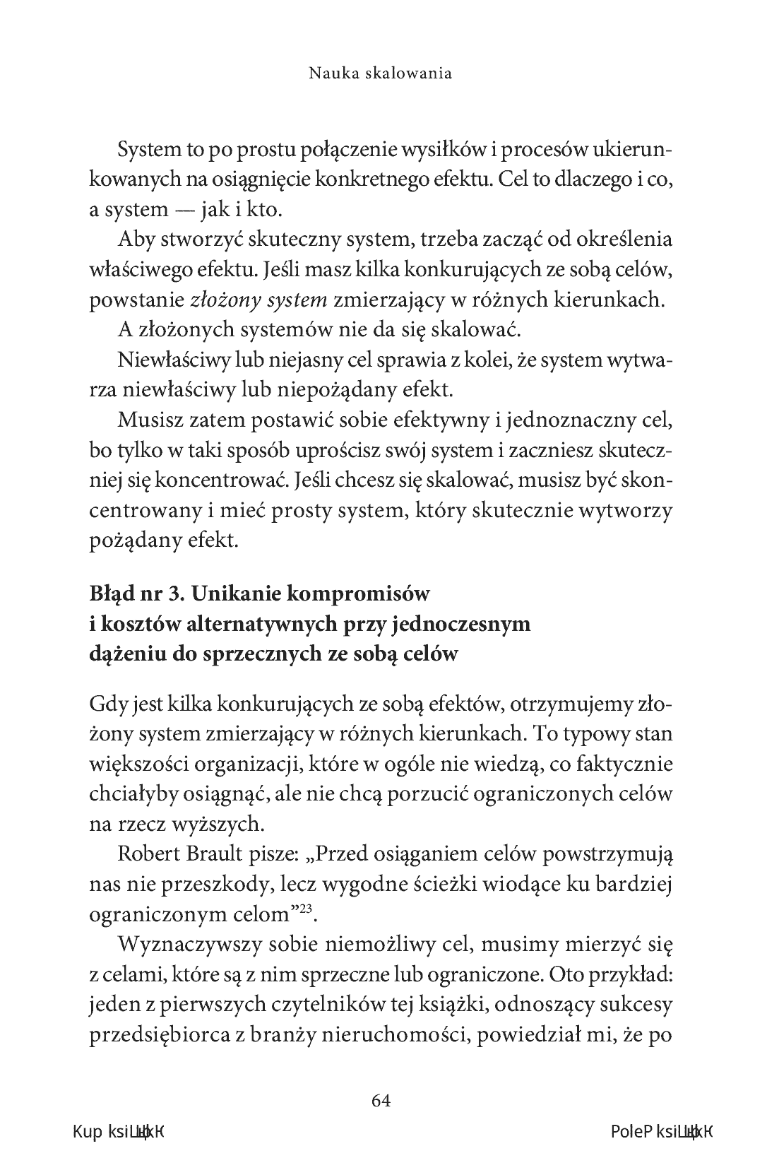 Fragment „Nauka skalowania. Rozwiń firmę bardziej i szybciej, niż uważałeś to za możliwe” — strona 22 z 30