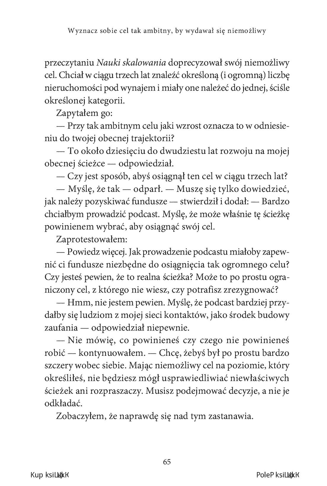 Fragment „Nauka skalowania. Rozwiń firmę bardziej i szybciej, niż uważałeś to za możliwe” — strona 23 z 30