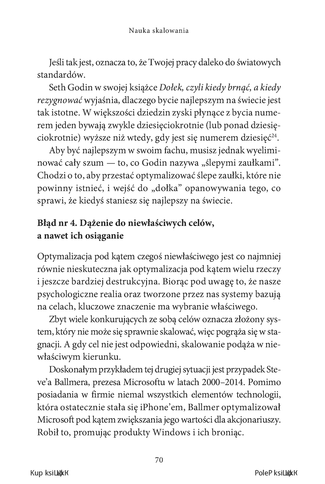Fragment „Nauka skalowania. Rozwiń firmę bardziej i szybciej, niż uważałeś to za możliwe” — strona 28 z 30
