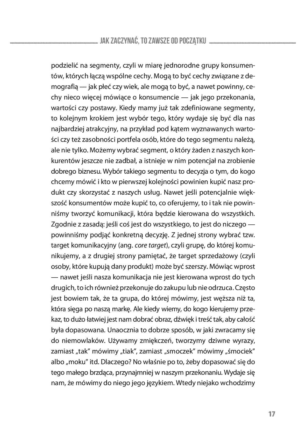 Fragment „Nadaj życie marce, czyli jak stworzyć skuteczną komunikację” — strona 9 z 22
