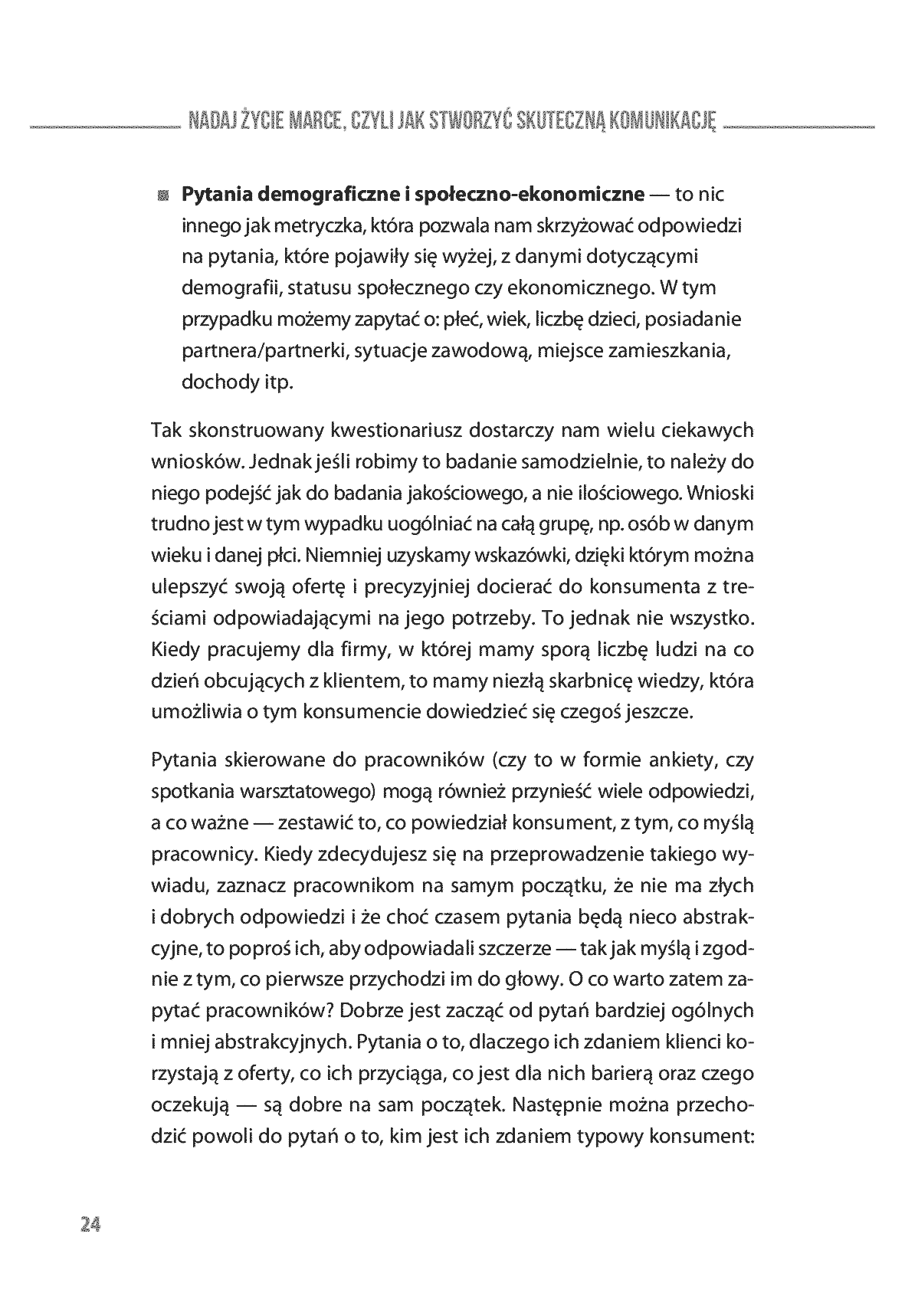 Fragment „Nadaj życie marce, czyli jak stworzyć skuteczną komunikację” — strona 16 z 22