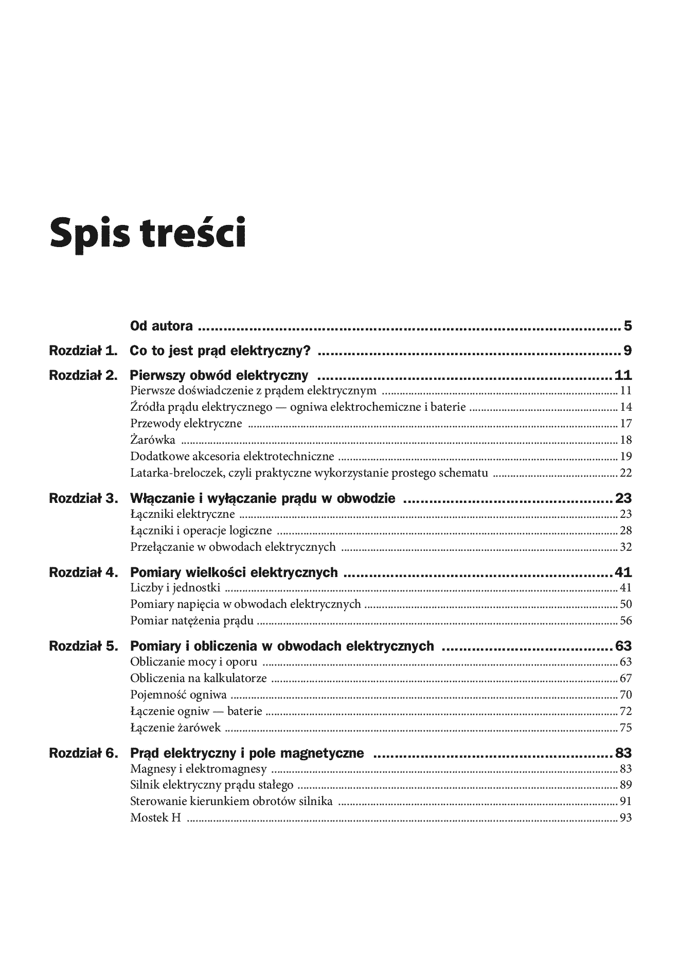 Fragment „Nic prostszego. Od obwodu elektrycznego do pierwszego robota” — strona 3 z 22