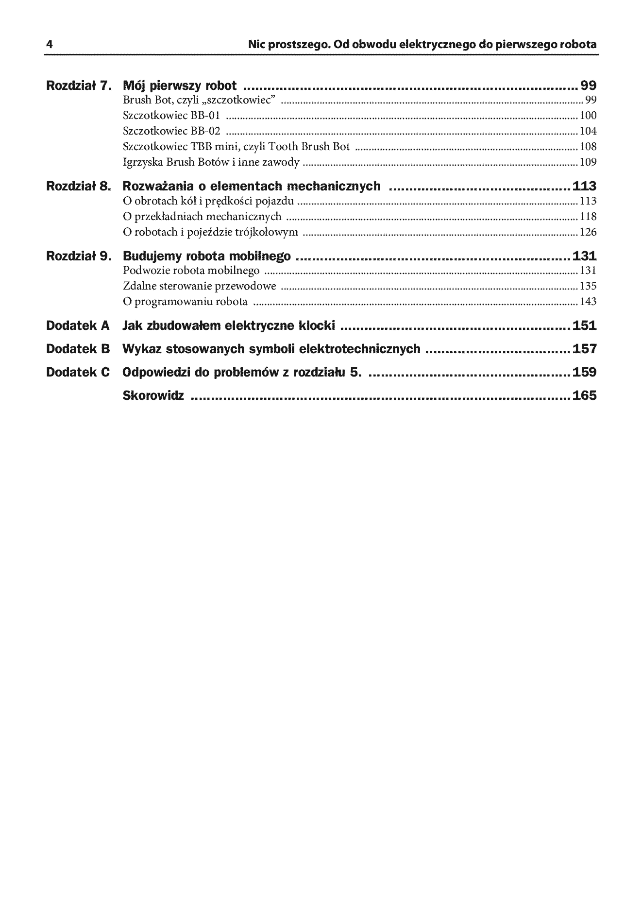 Fragment „Nic prostszego. Od obwodu elektrycznego do pierwszego robota” — strona 4 z 22