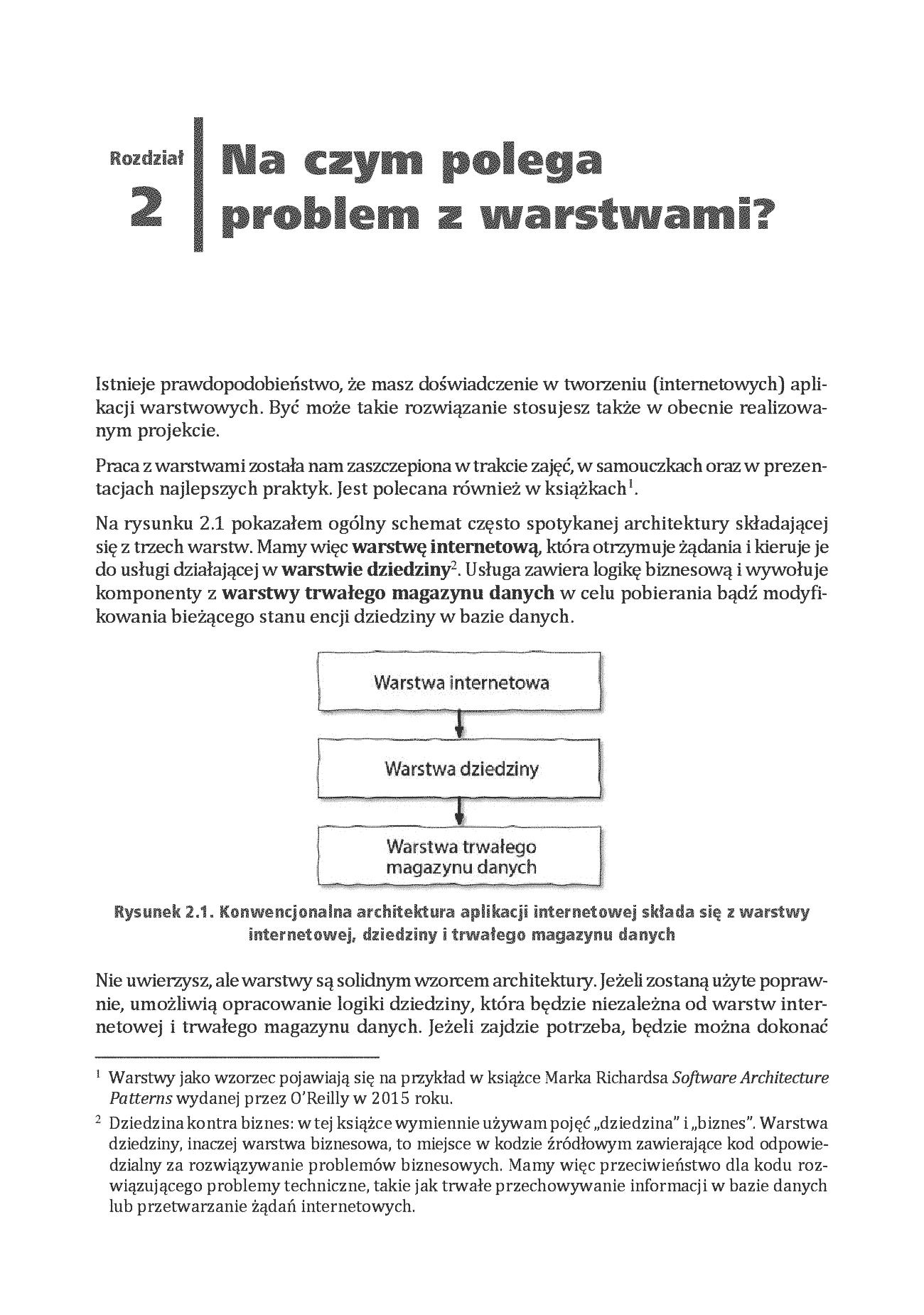 Fragment „Nie bój się ubrudzić rąk, tworząc czystą architekturę. Projektowanie aplikacji wysokiej jakości na przykładach w Javie. Wydanie II” — strona 8 z 18