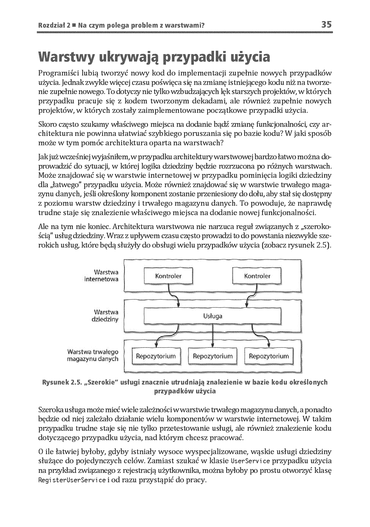 Fragment „Nie bój się ubrudzić rąk, tworząc czystą architekturę. Projektowanie aplikacji wysokiej jakości na przykładach w Javie. Wydanie II” — strona 13 z 18