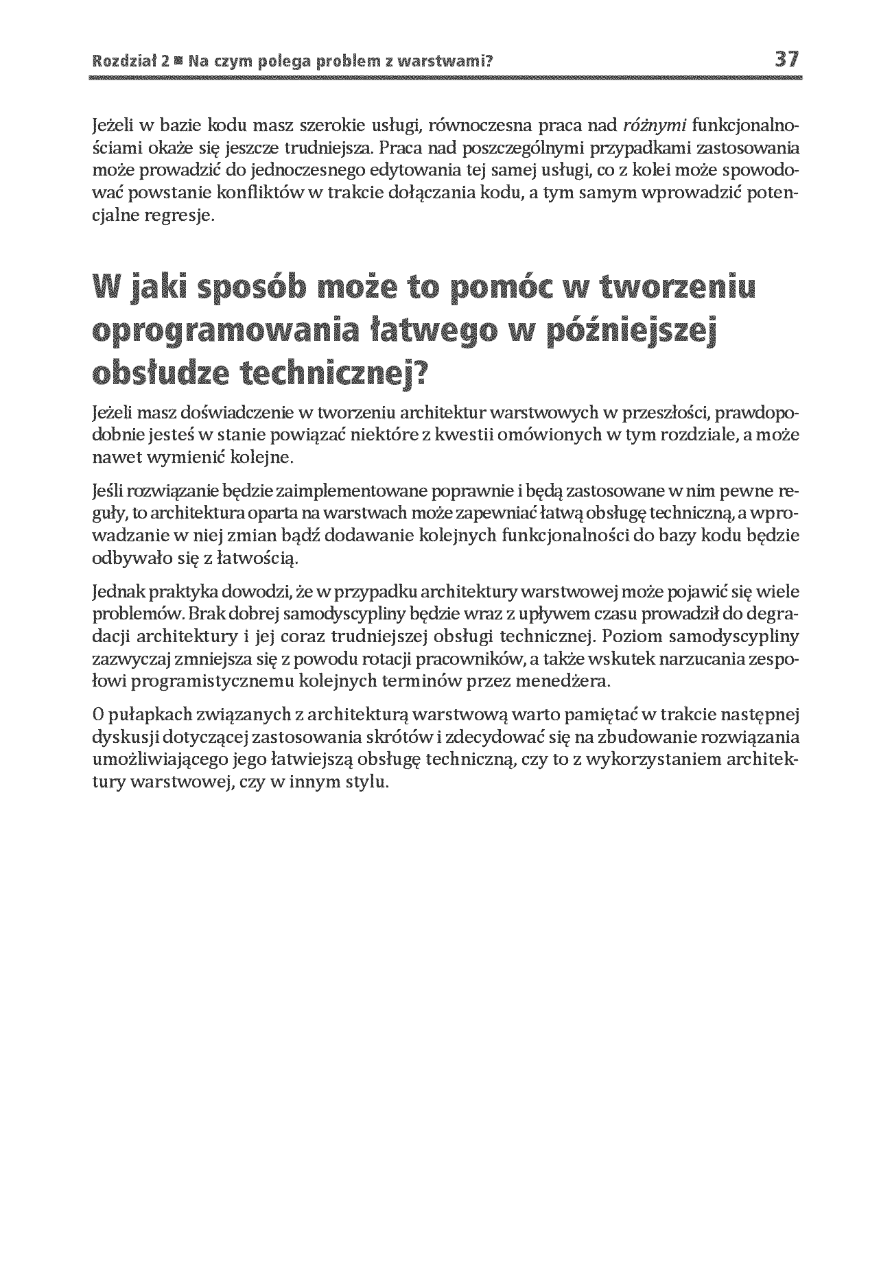 Fragment „Nie bój się ubrudzić rąk, tworząc czystą architekturę. Projektowanie aplikacji wysokiej jakości na przykładach w Javie. Wydanie II” — strona 15 z 18
