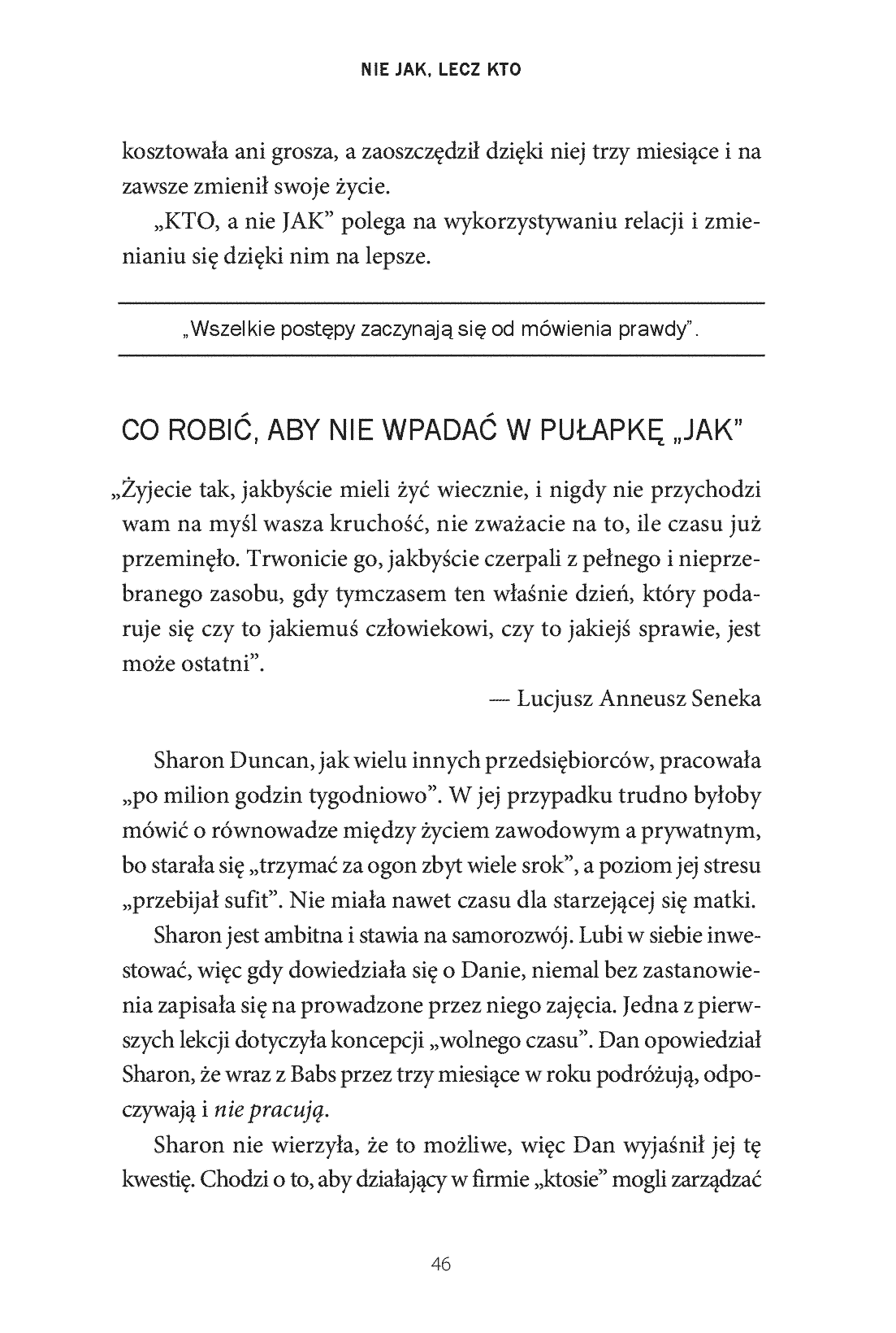 Fragment „Nie JAK, lecz KTO. Osiąganie ambitniejszych celów dzięki pracy zespołowej” — strona 10 z 24