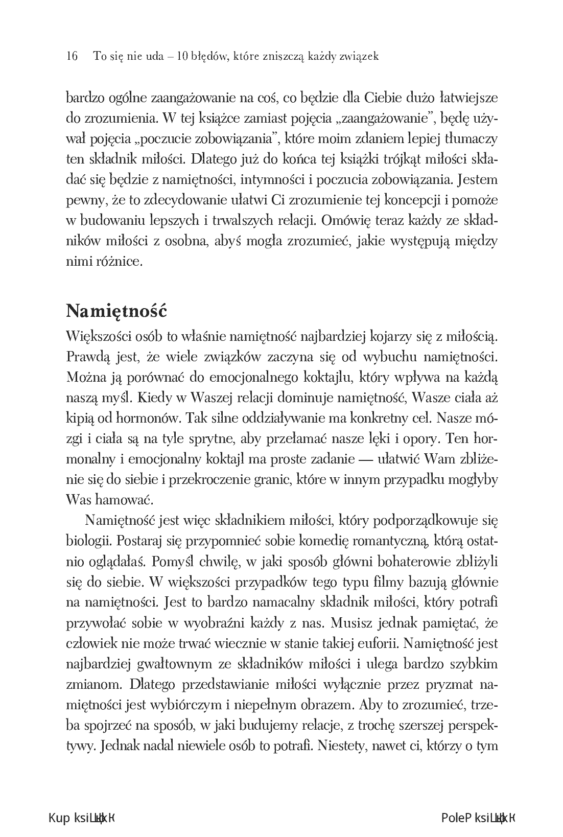 Fragment „To się nie uda. 10 błędów, które zniszczą każdy związek” — strona 8 z 18