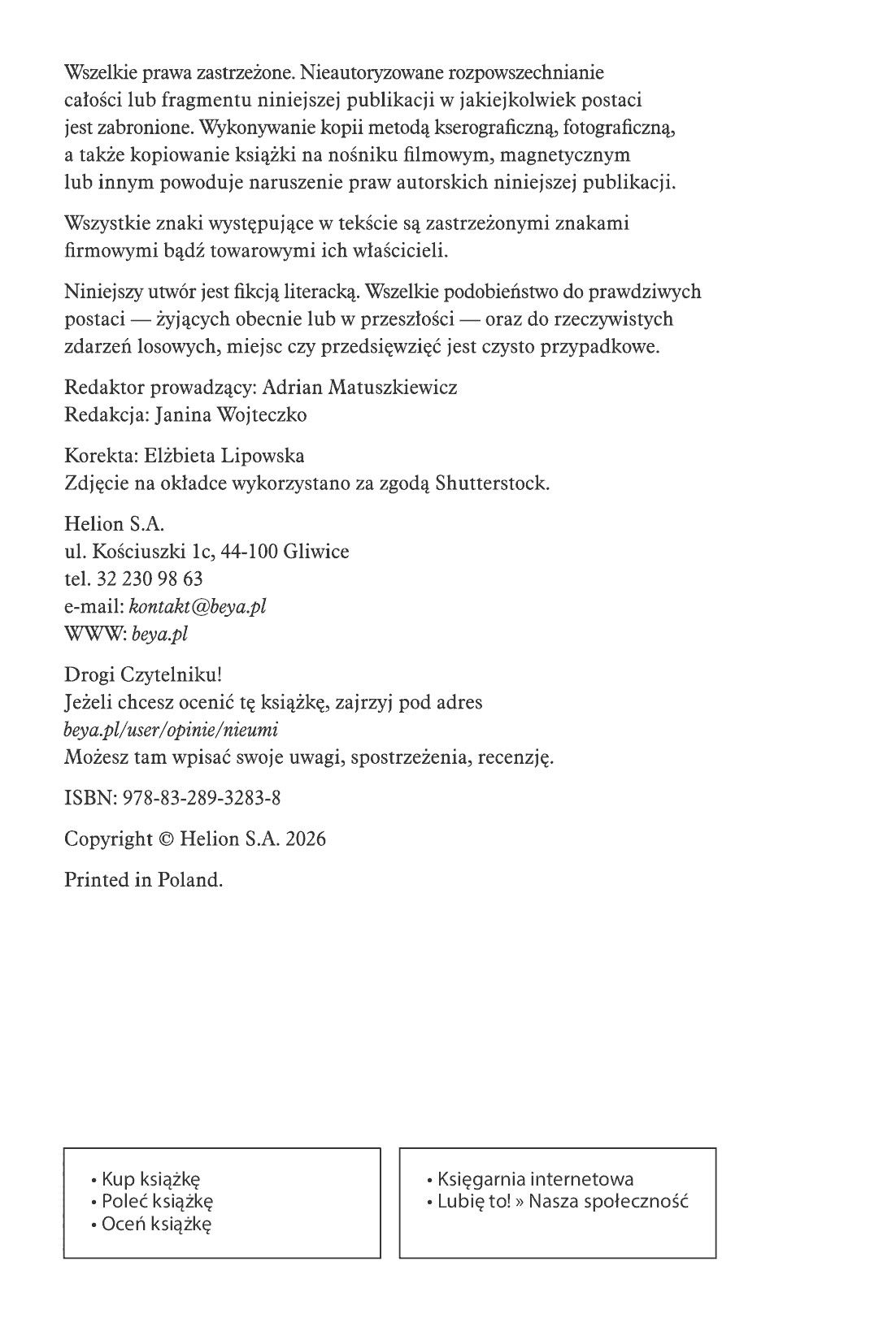 Fragment „Nie umiem inaczej” — strona 2 z 28