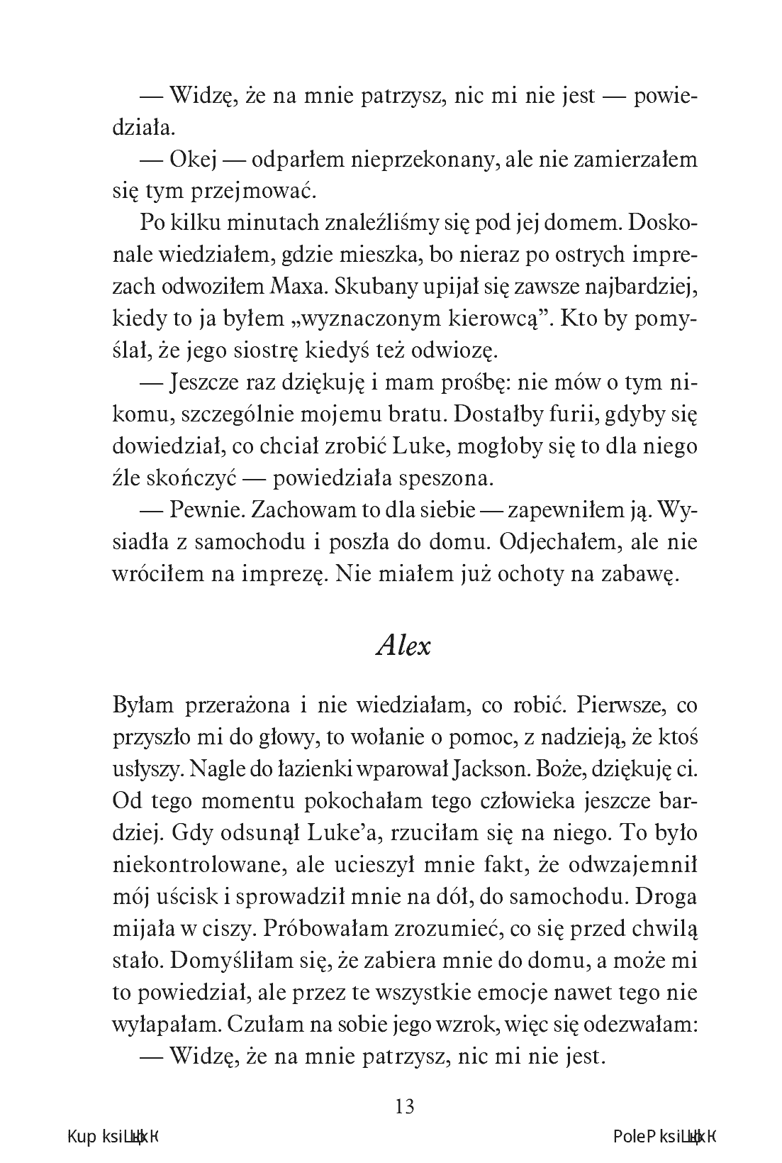 Fragment „Nie unikaj mnie” — strona 13 z 20