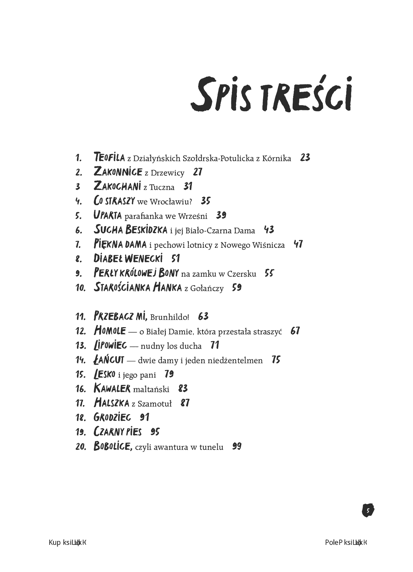 Fragment „nie Wszystko o straszeniu. Przewodnik dla młodych tropicieli duchów w Polsce” — strona 5 z 20