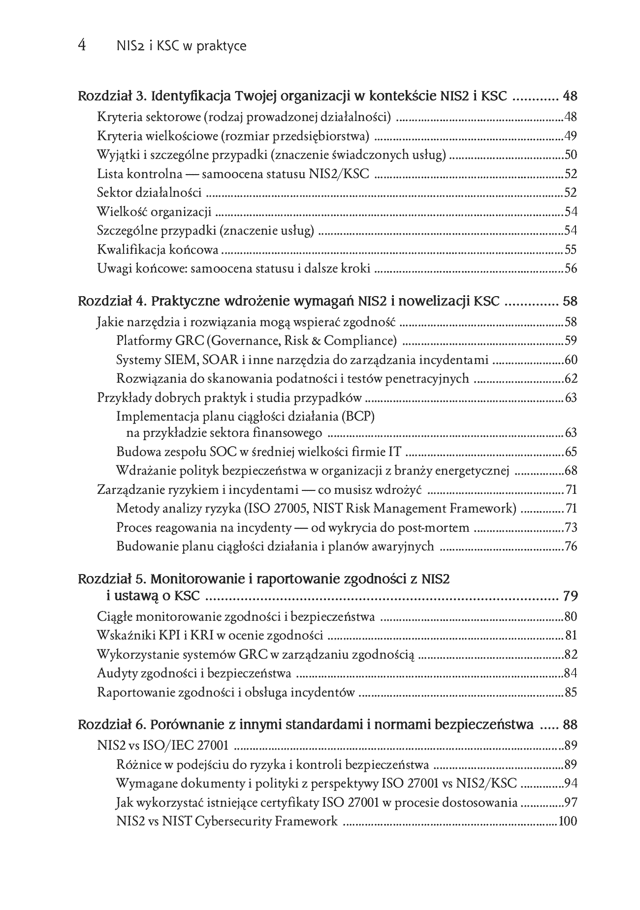 Fragment „NIS2 i KSC w praktyce. Przewodnik wdrożeniowy dla organizacji” — strona 4 z 20