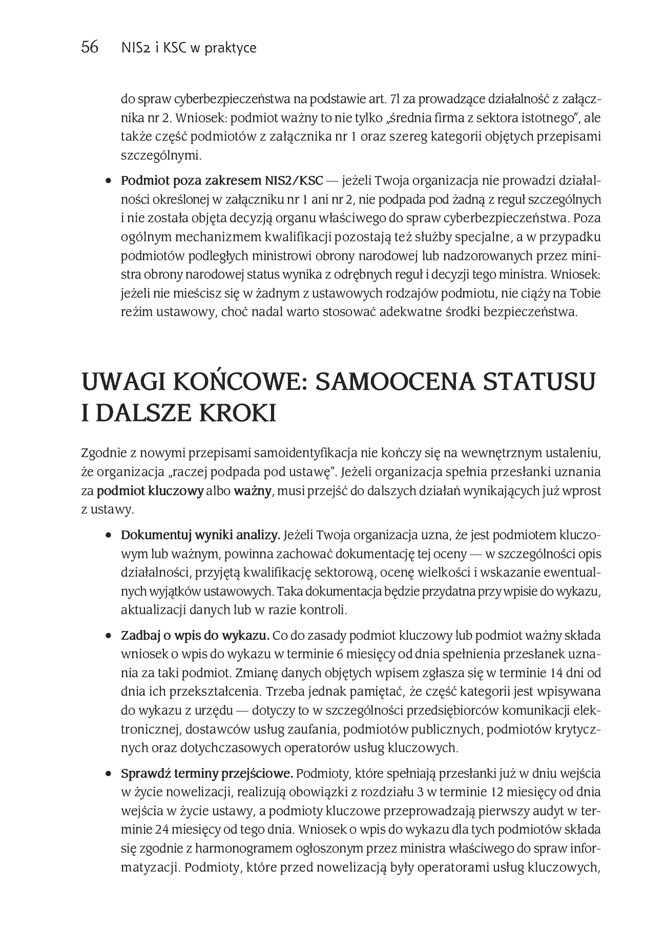 Fragment „NIS2 i KSC w praktyce. Przewodnik wdrożeniowy dla organizacji” — strona 16 z 20