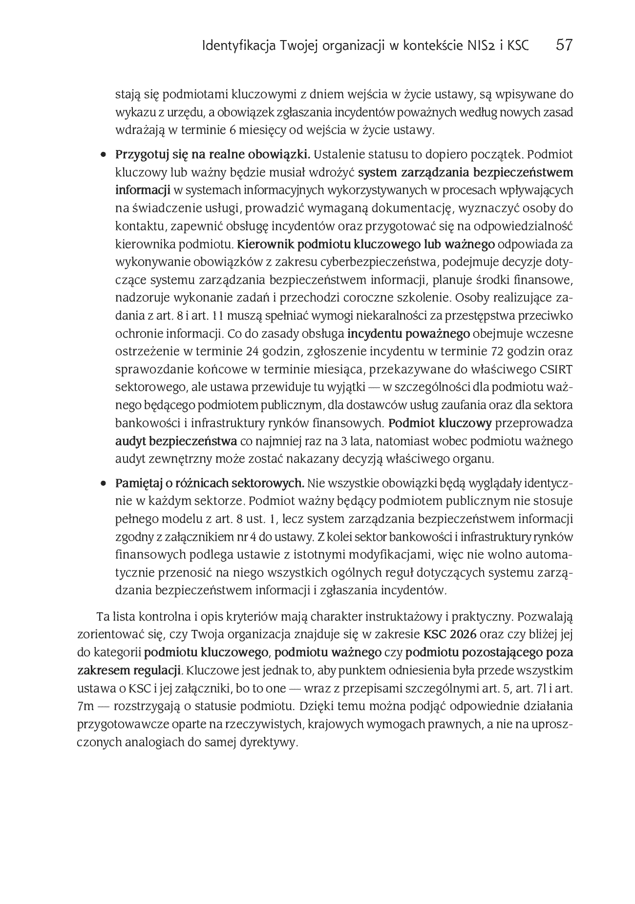 Fragment „NIS2 i KSC w praktyce. Przewodnik wdrożeniowy dla organizacji” — strona 17 z 20