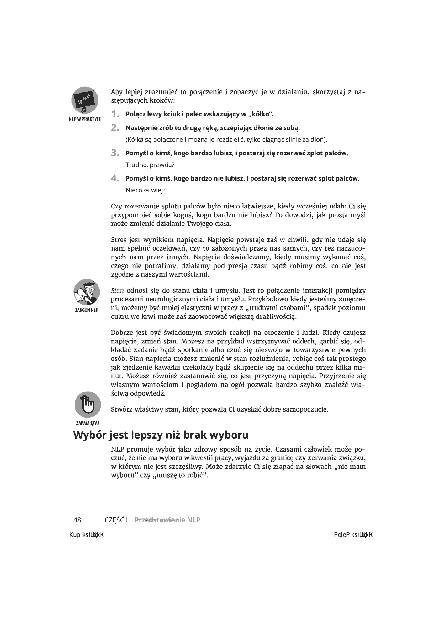 Fragment „NLP dla bystrzaków. Wydanie III” — strona 26 z 30