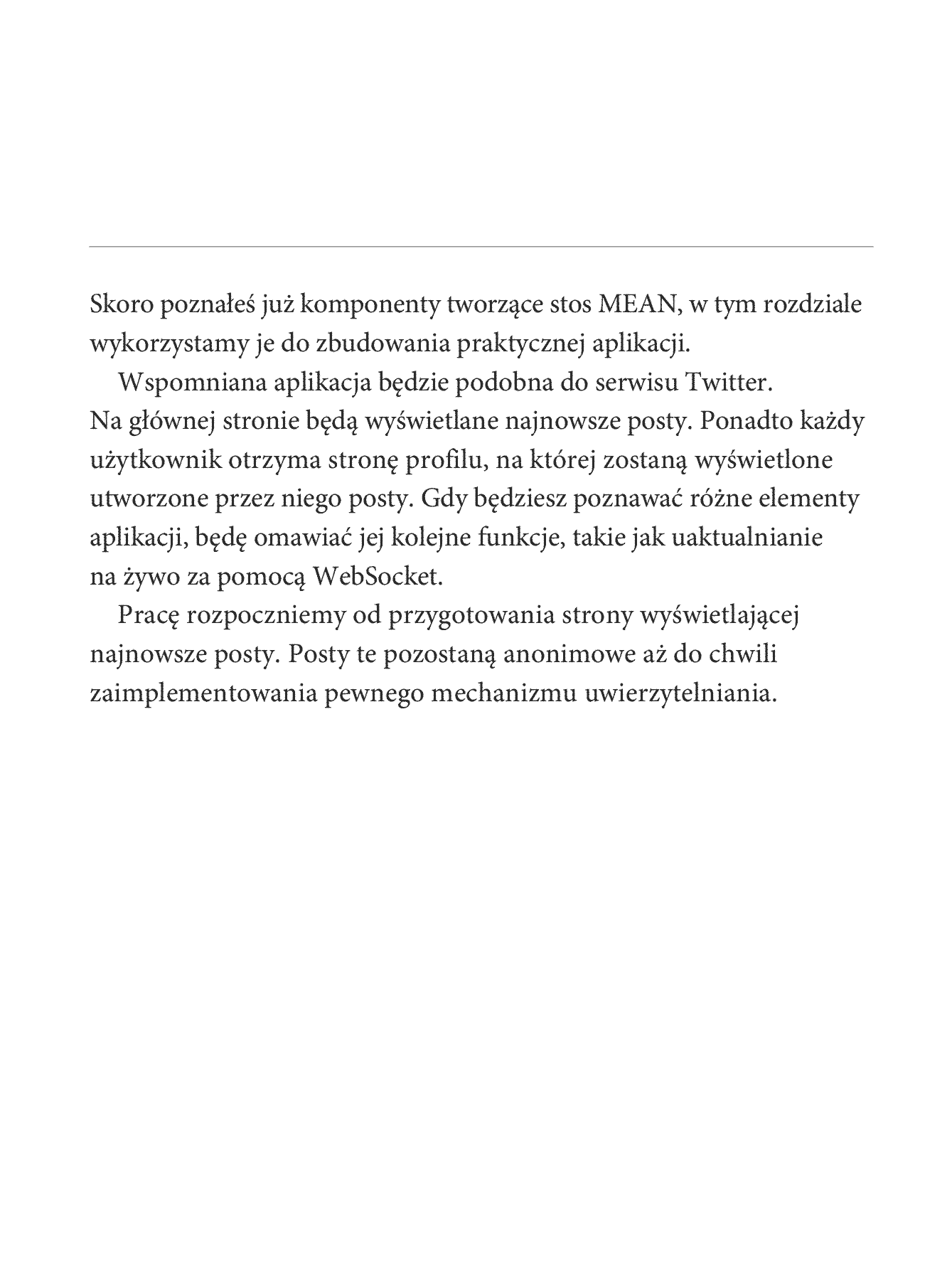 Fragment „Nowoczesne aplikacje internetowe. MongoDB, Express, AngularJS, Node.js” — strona 8 z 24