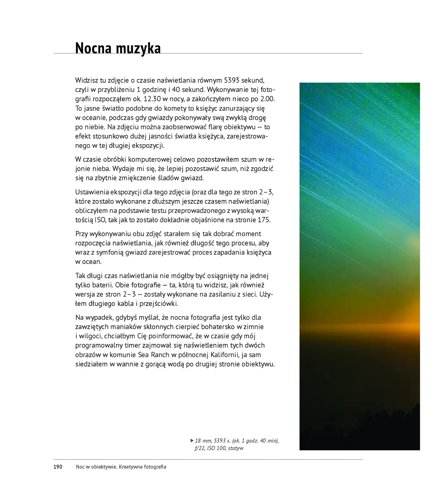 Fragment „Noc w obiektywie. Kreatywna fotografia” — strona 28 z 30