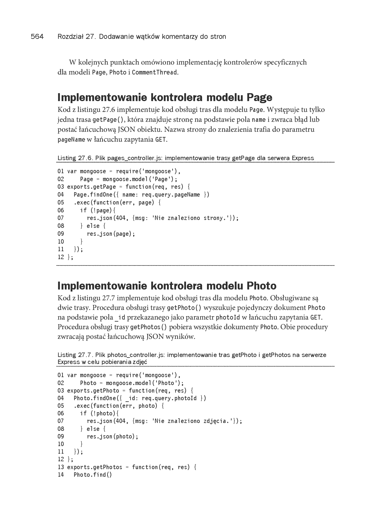 Fragment „Node.js, MongoDB, AngularJS. Kompendium wiedzy” — strona 18 z 30