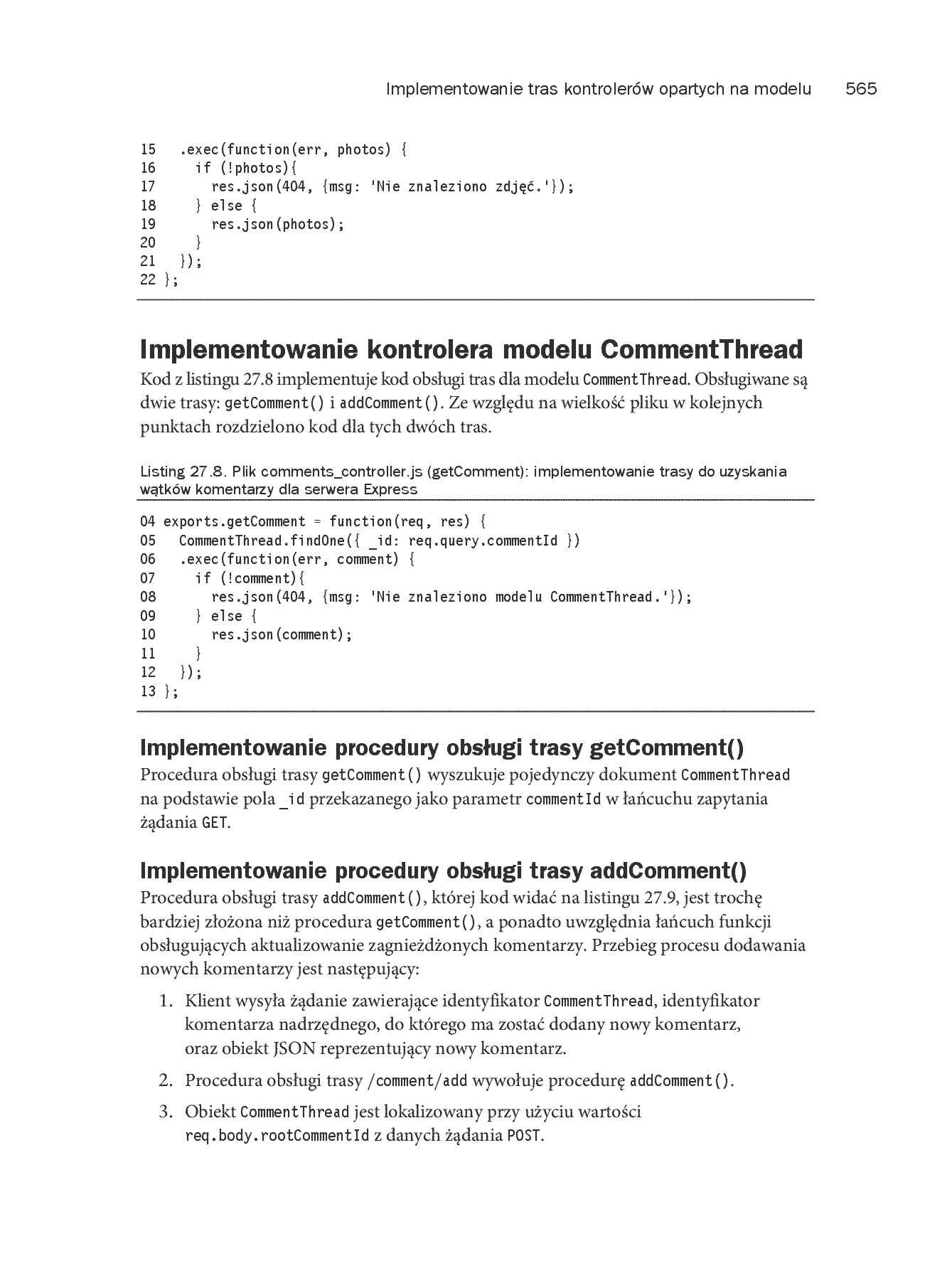 Fragment „Node.js, MongoDB, AngularJS. Kompendium wiedzy” — strona 19 z 30