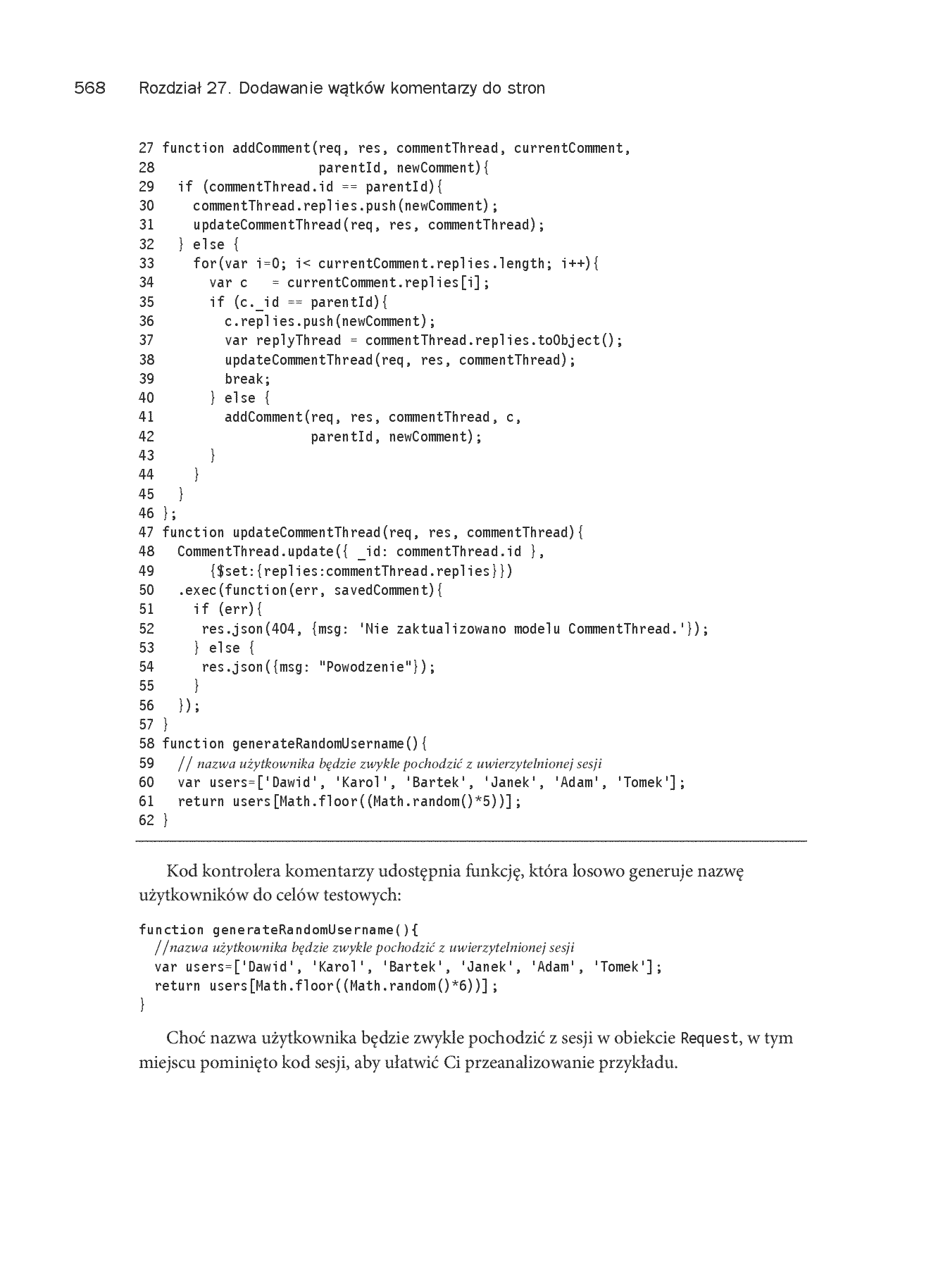 Fragment „Node.js, MongoDB, AngularJS. Kompendium wiedzy” — strona 22 z 30