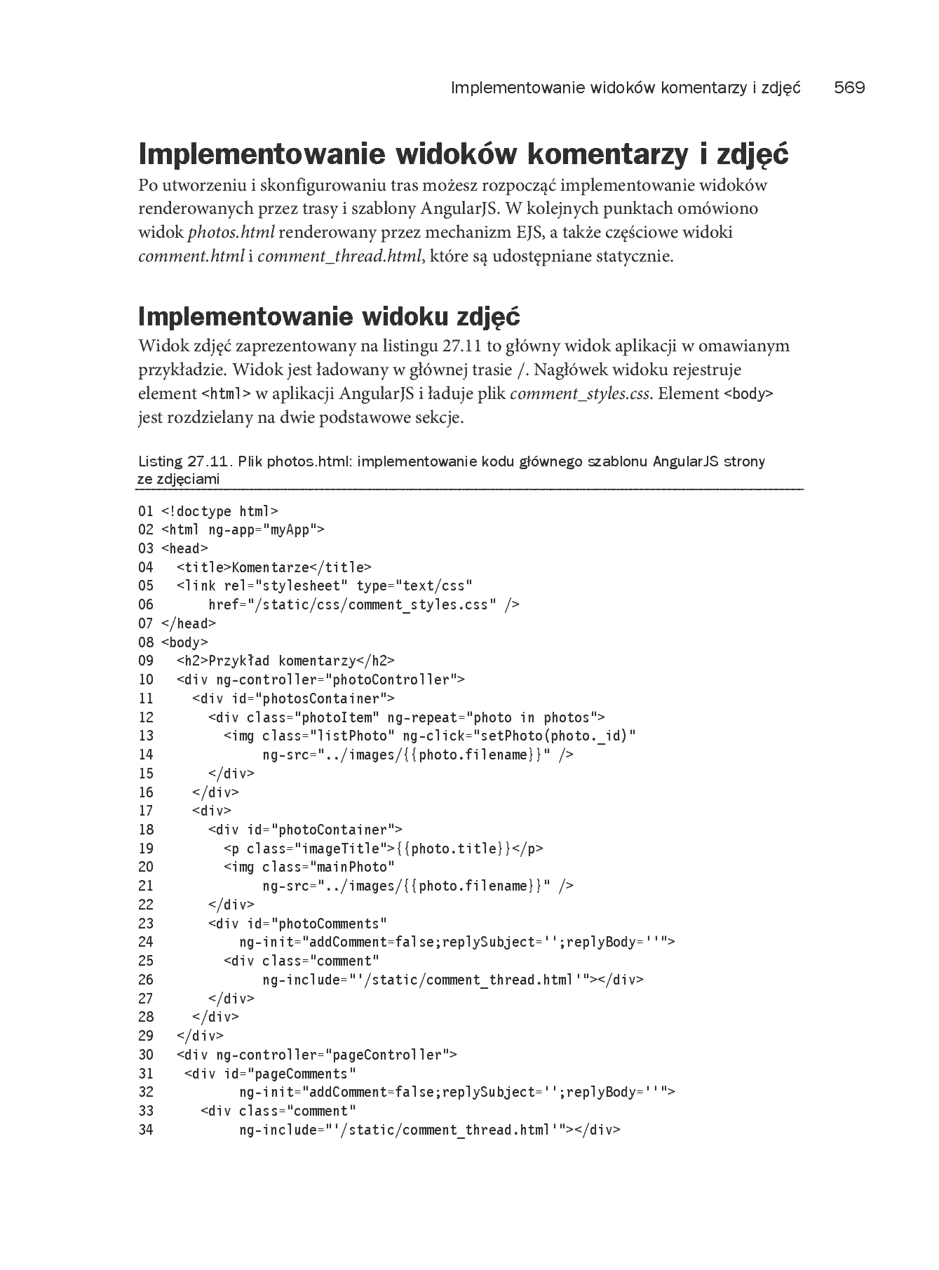Fragment „Node.js, MongoDB, AngularJS. Kompendium wiedzy” — strona 23 z 30