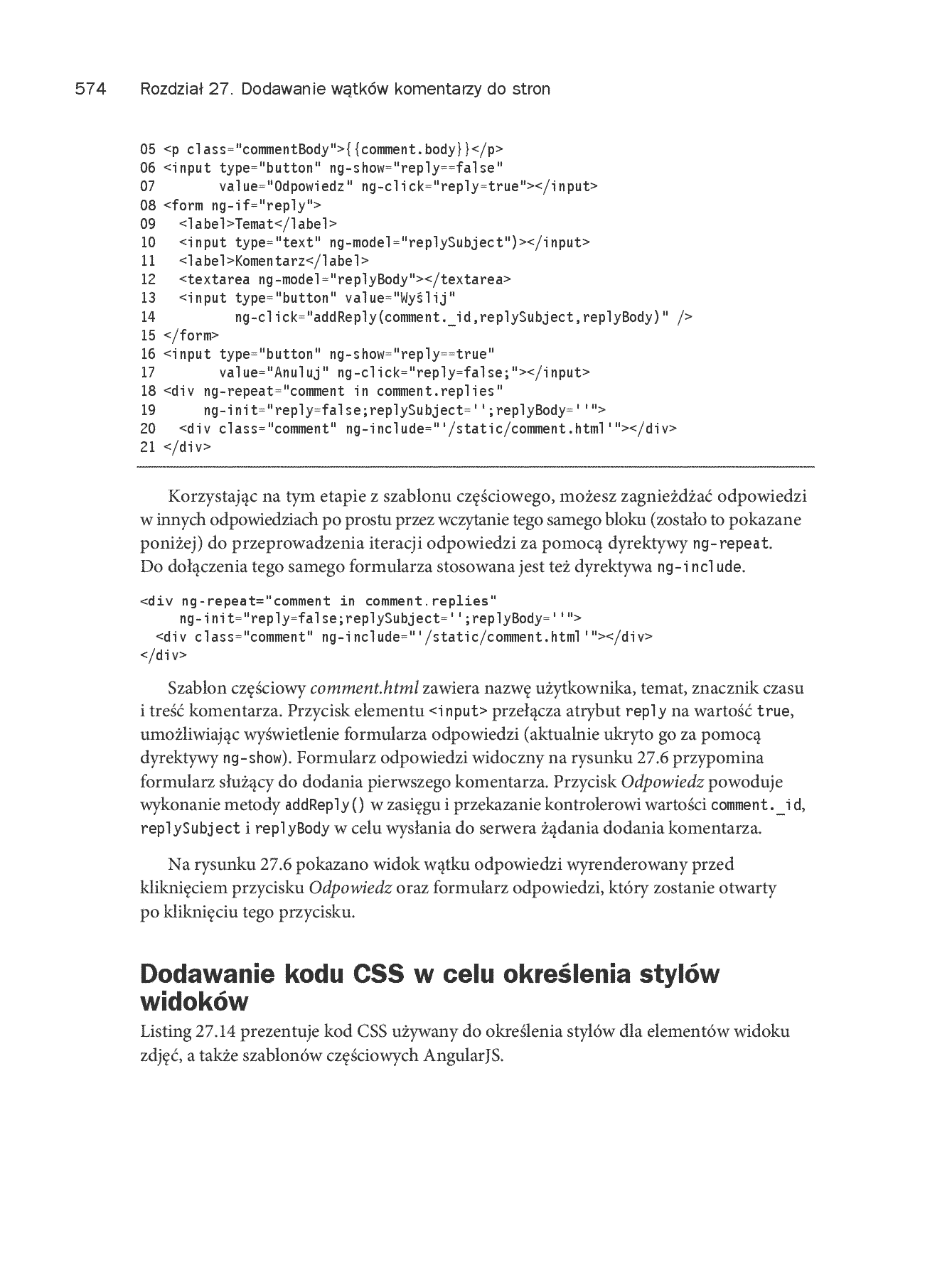 Fragment „Node.js, MongoDB, AngularJS. Kompendium wiedzy” — strona 28 z 30