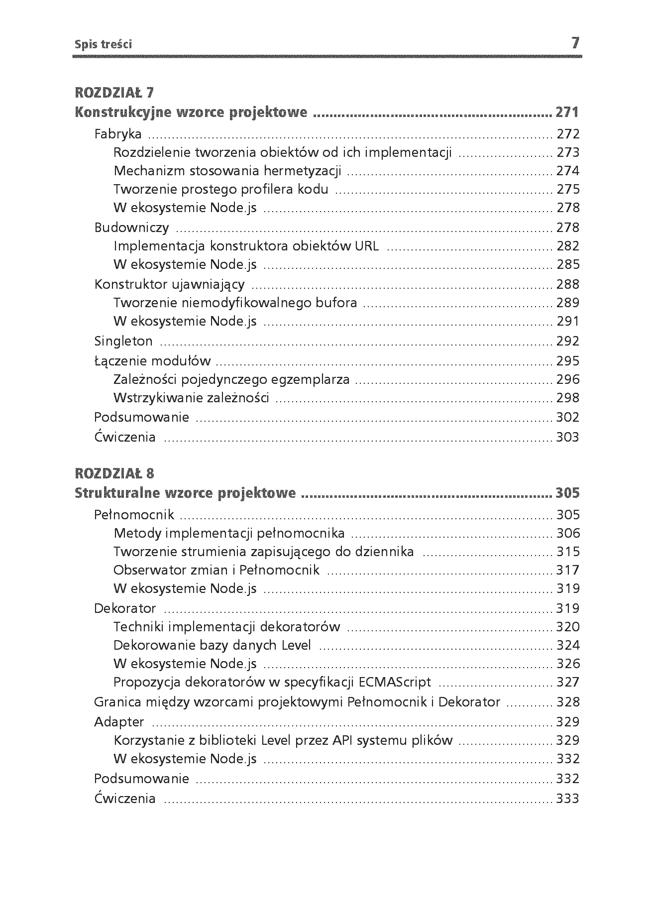 Fragment „Node.js. Wzorce projektowe i techniki tworzenia aplikacji produkcyjnych. Wydanie IV” — strona 7 z 30