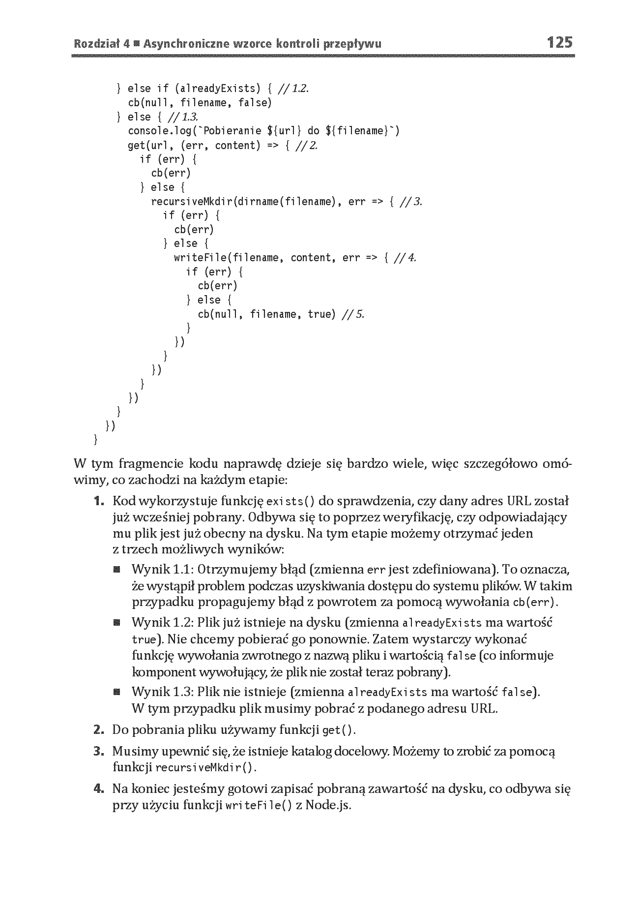 Fragment „Node.js. Wzorce projektowe i techniki tworzenia aplikacji produkcyjnych. Wydanie IV” — strona 15 z 30