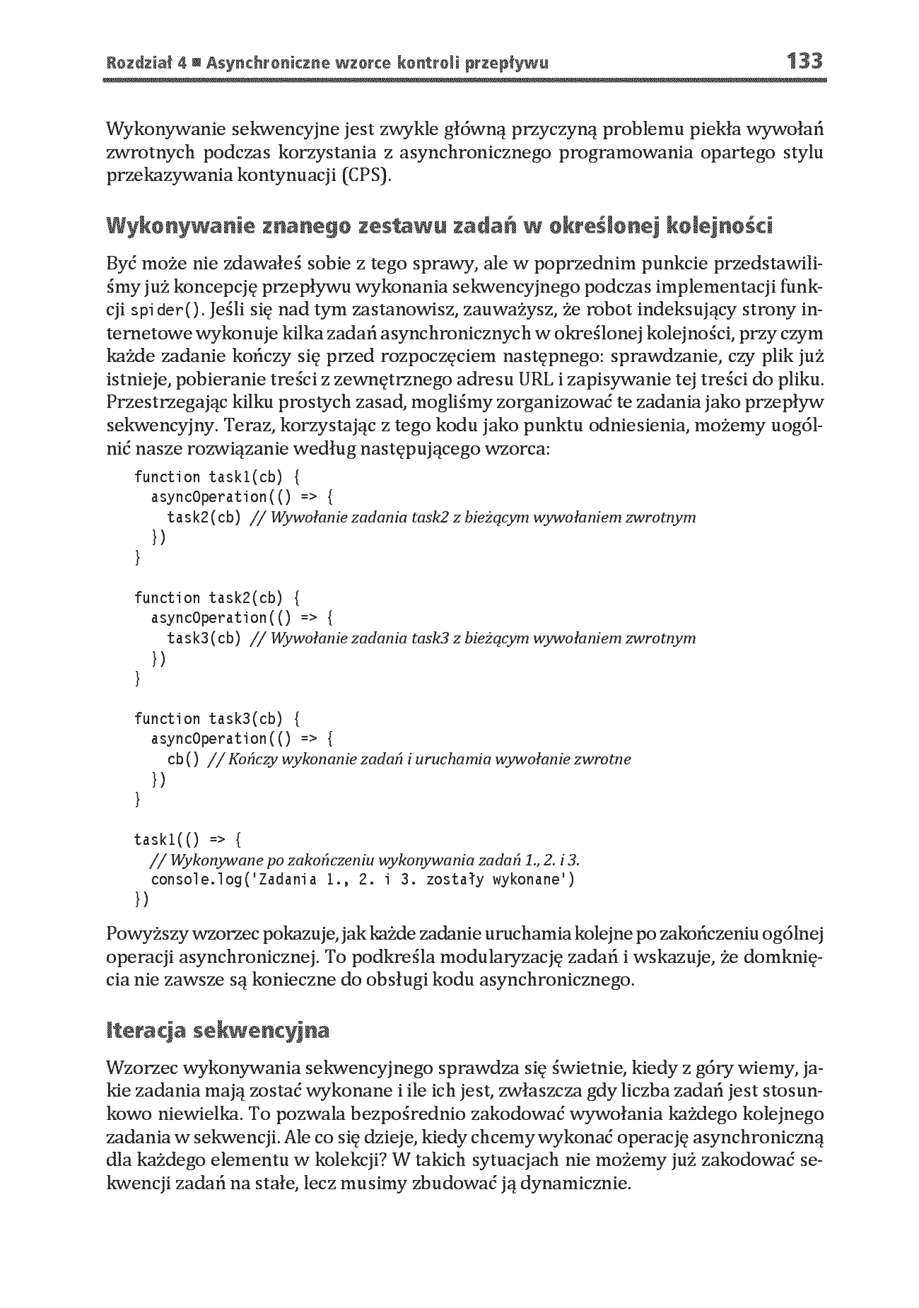 Fragment „Node.js. Wzorce projektowe i techniki tworzenia aplikacji produkcyjnych. Wydanie IV” — strona 23 z 30