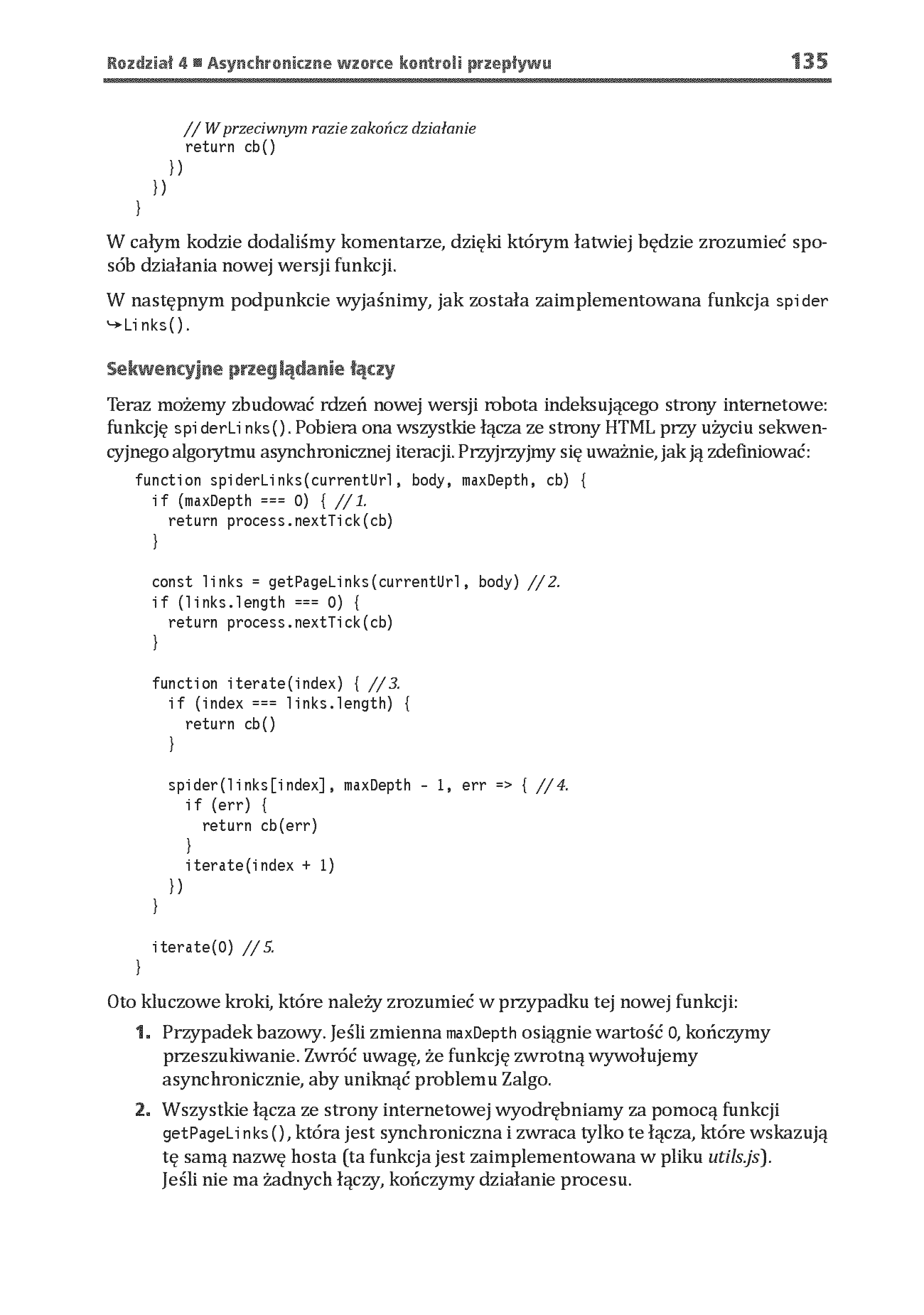 Fragment „Node.js. Wzorce projektowe i techniki tworzenia aplikacji produkcyjnych. Wydanie IV” — strona 25 z 30