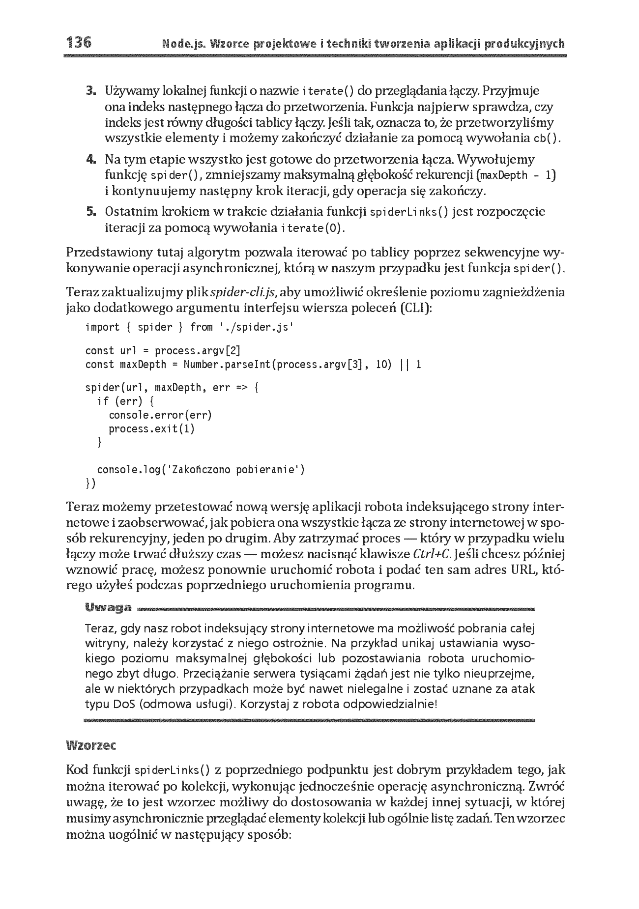 Fragment „Node.js. Wzorce projektowe i techniki tworzenia aplikacji produkcyjnych. Wydanie IV” — strona 26 z 30