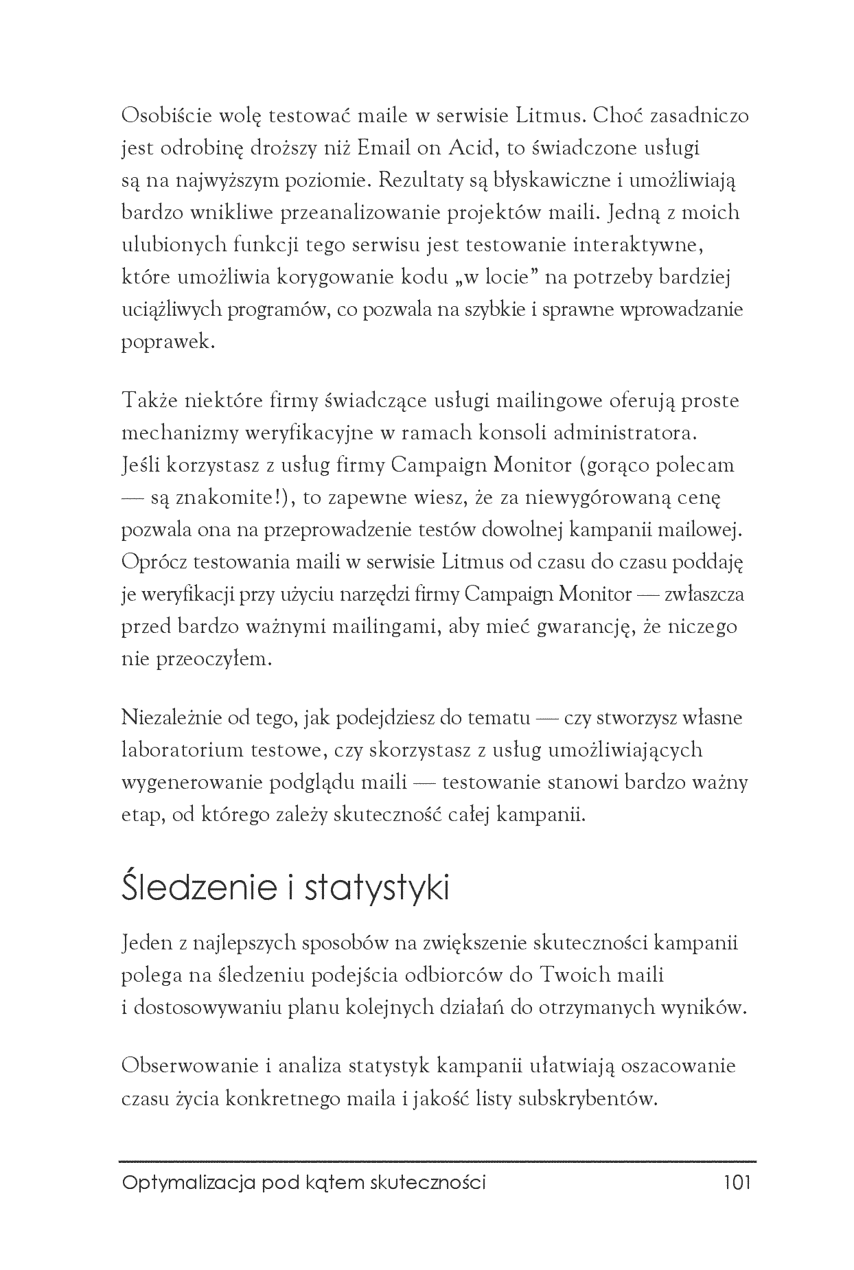 Fragment „Nowoczesny e-mail marketing. Uniwersalny, responsywny i skuteczny mailing w HTML-u” — strona 9 z 22