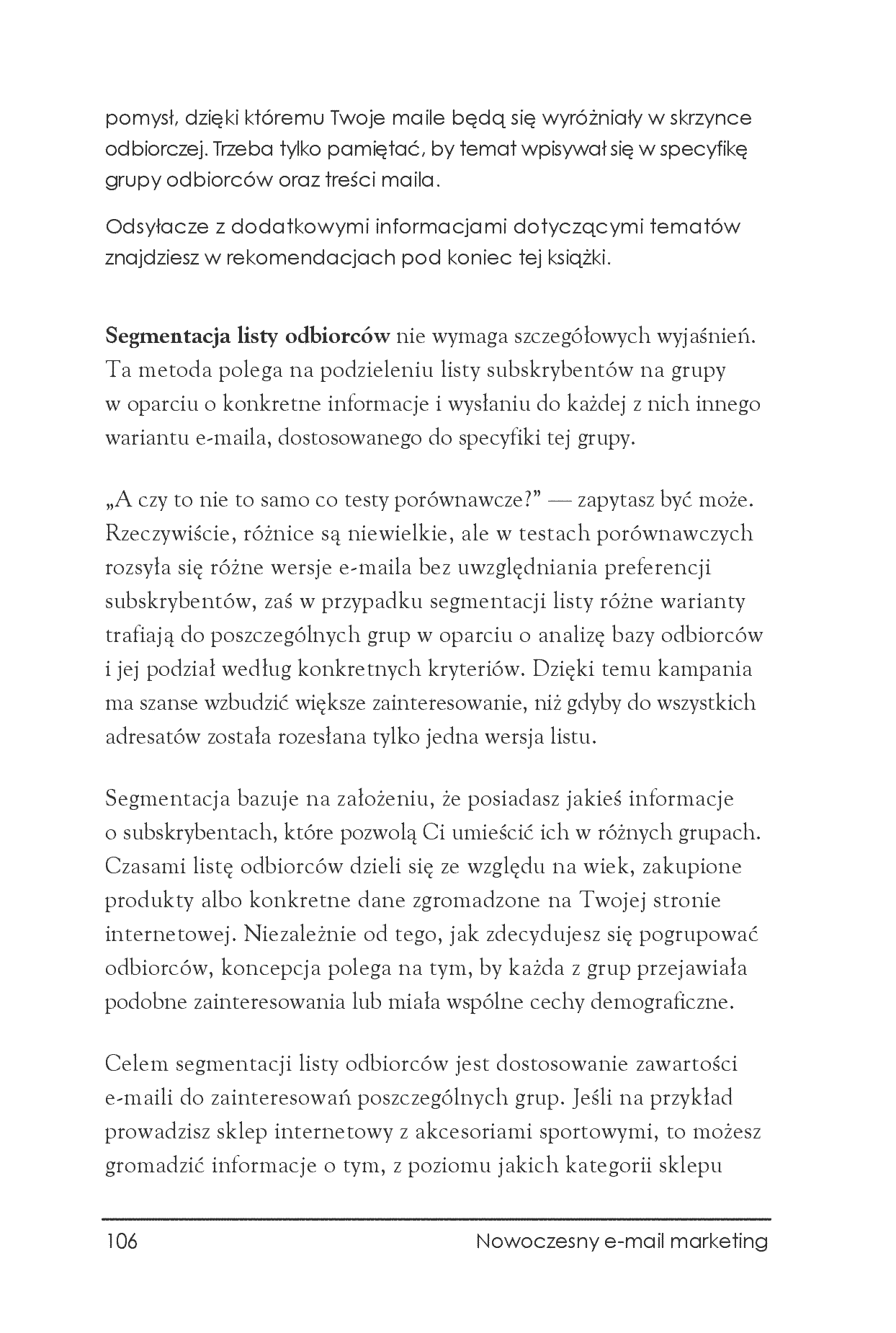Fragment „Nowoczesny e-mail marketing. Uniwersalny, responsywny i skuteczny mailing w HTML-u” — strona 14 z 22