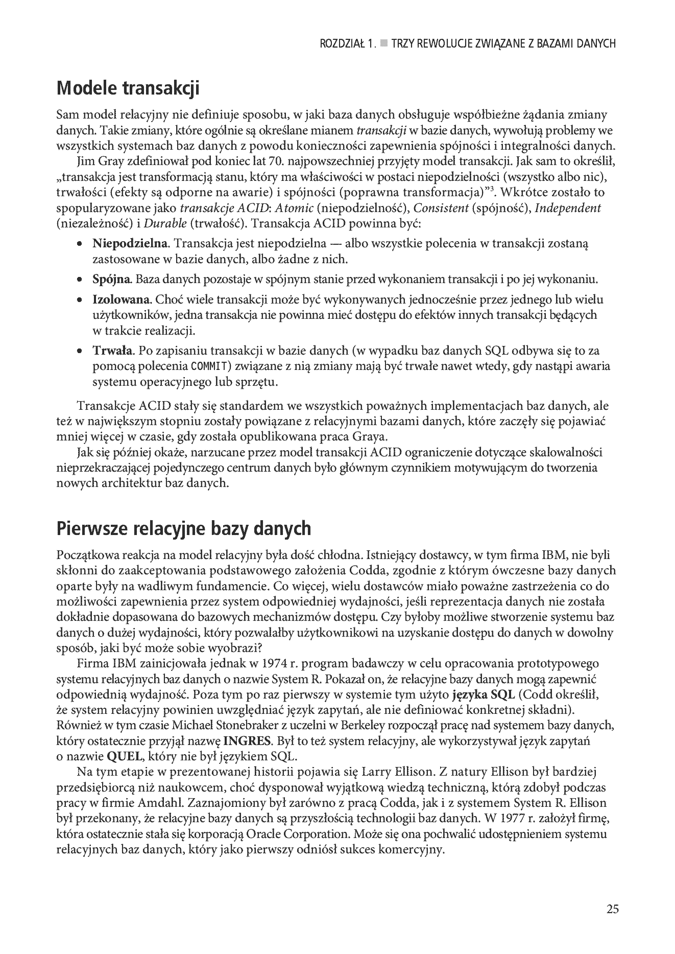 Fragment „NoSQL, NewSQL i BigData. Bazy danych następnej generacji” — strona 15 z 30