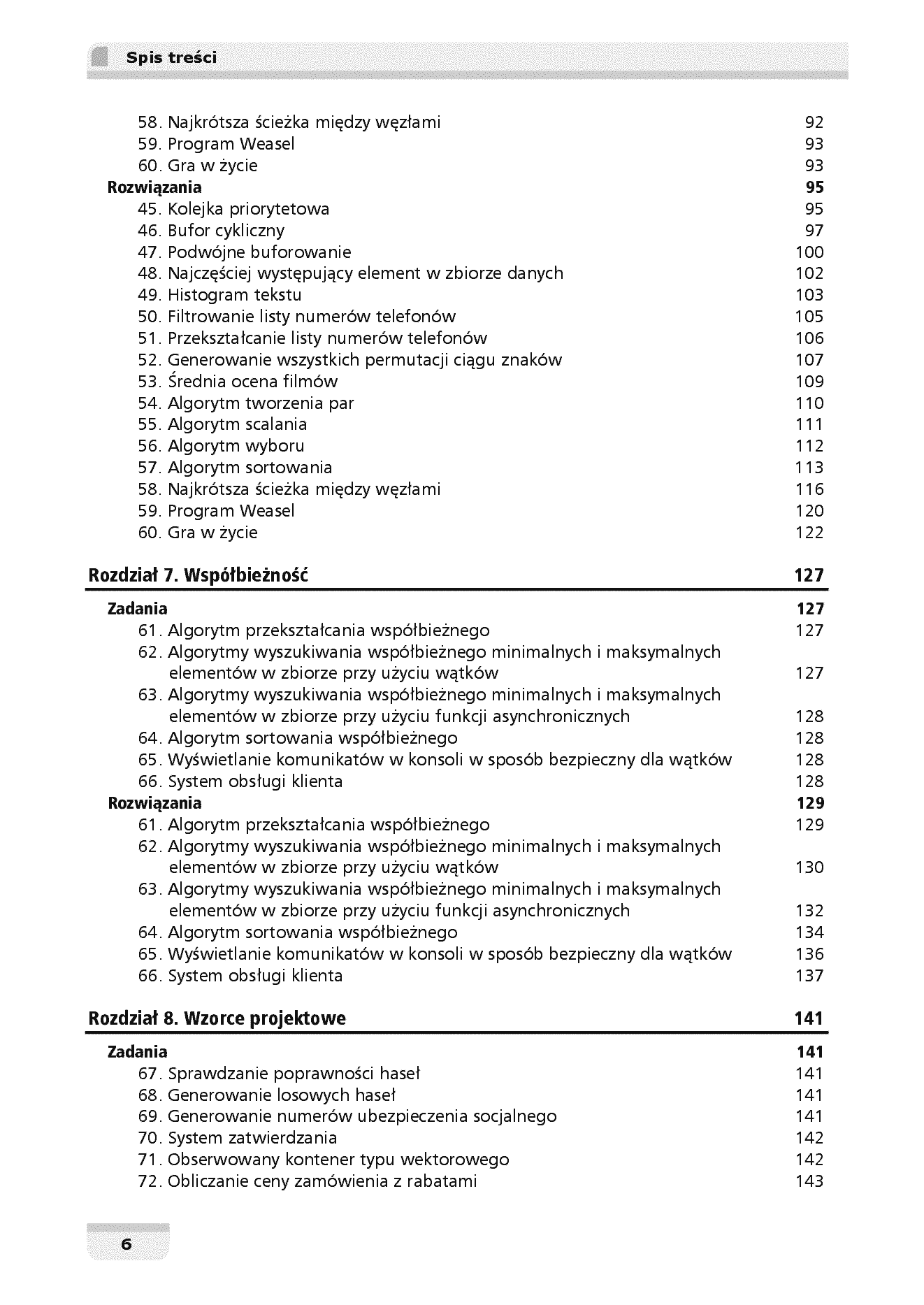 Fragment „Nowoczesny C++. Zbiór praktycznych zadań dla przyszłych ekspertów” — strona 6 z 30