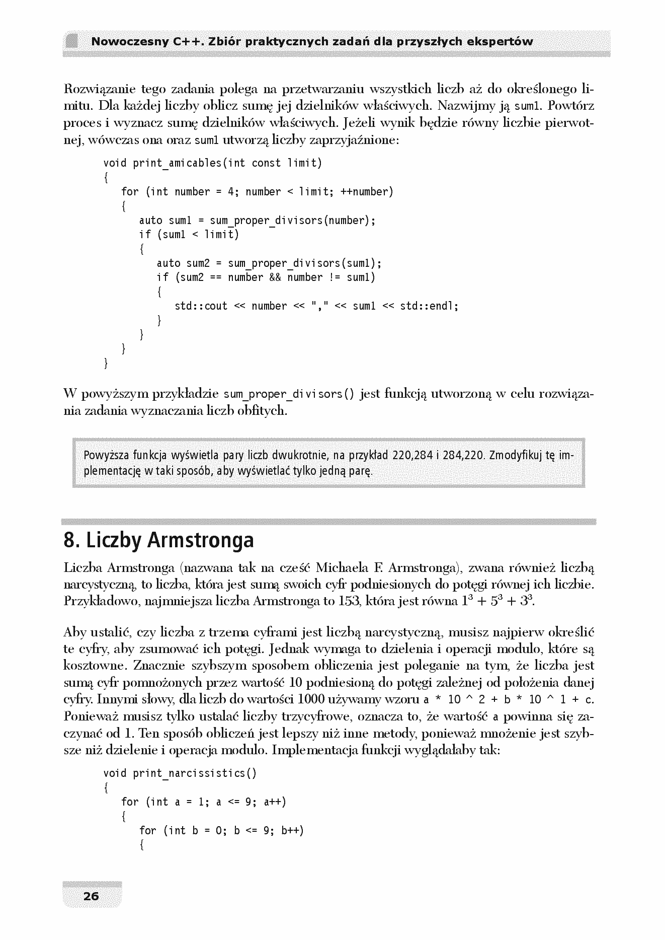Fragment „Nowoczesny C++. Zbiór praktycznych zadań dla przyszłych ekspertów” — strona 16 z 30