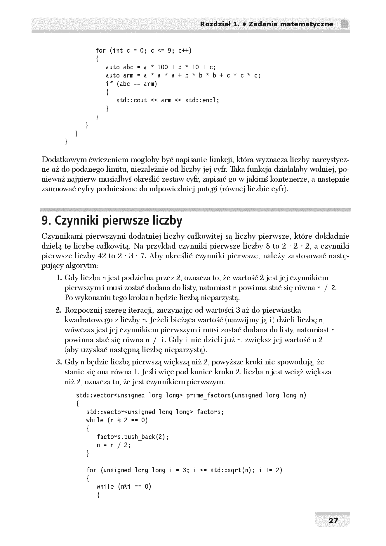 Fragment „Nowoczesny C++. Zbiór praktycznych zadań dla przyszłych ekspertów” — strona 17 z 30