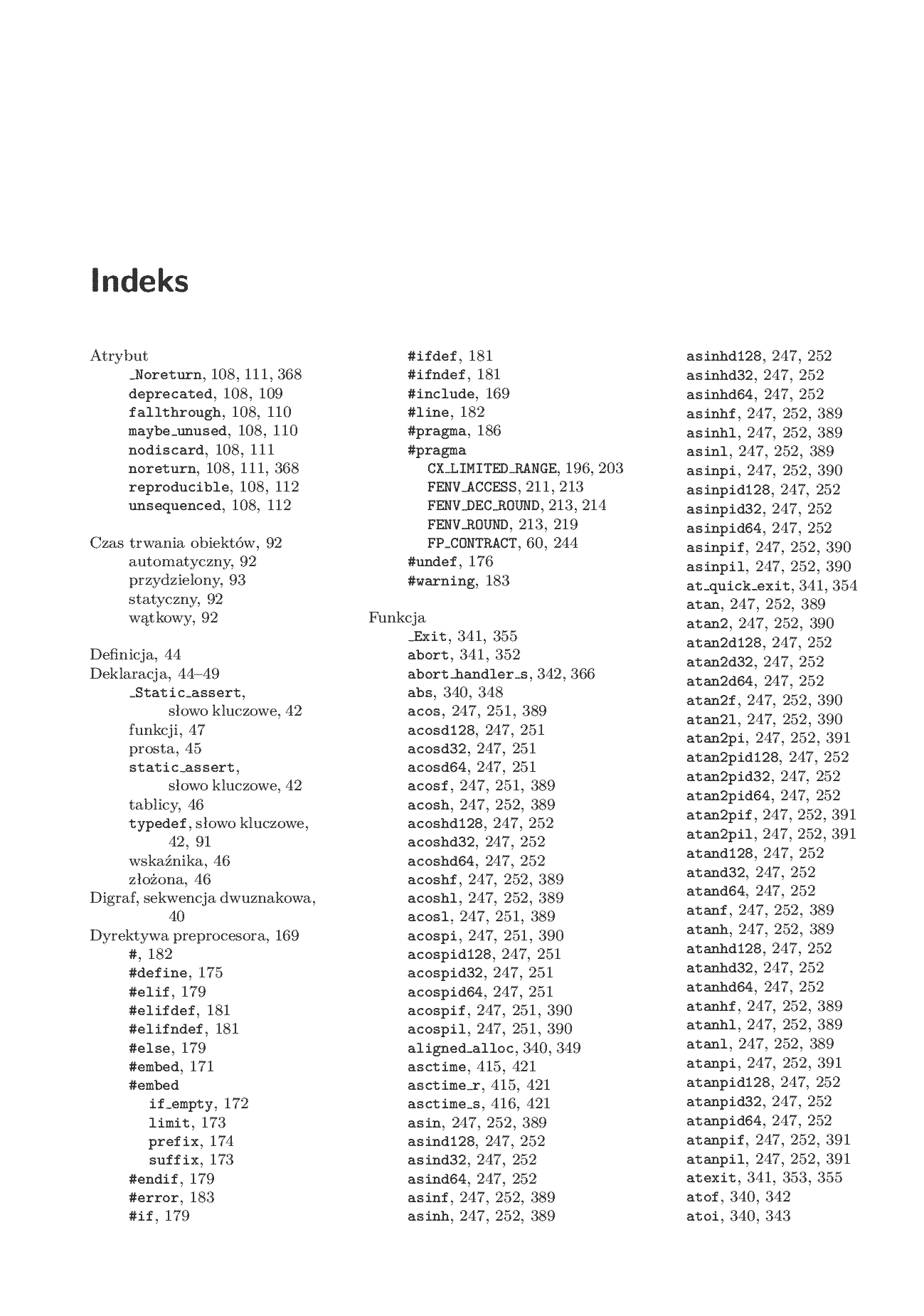 Fragment „Nowoczesny C. Przegląd C23 z przykładami” — strona 23 z 30